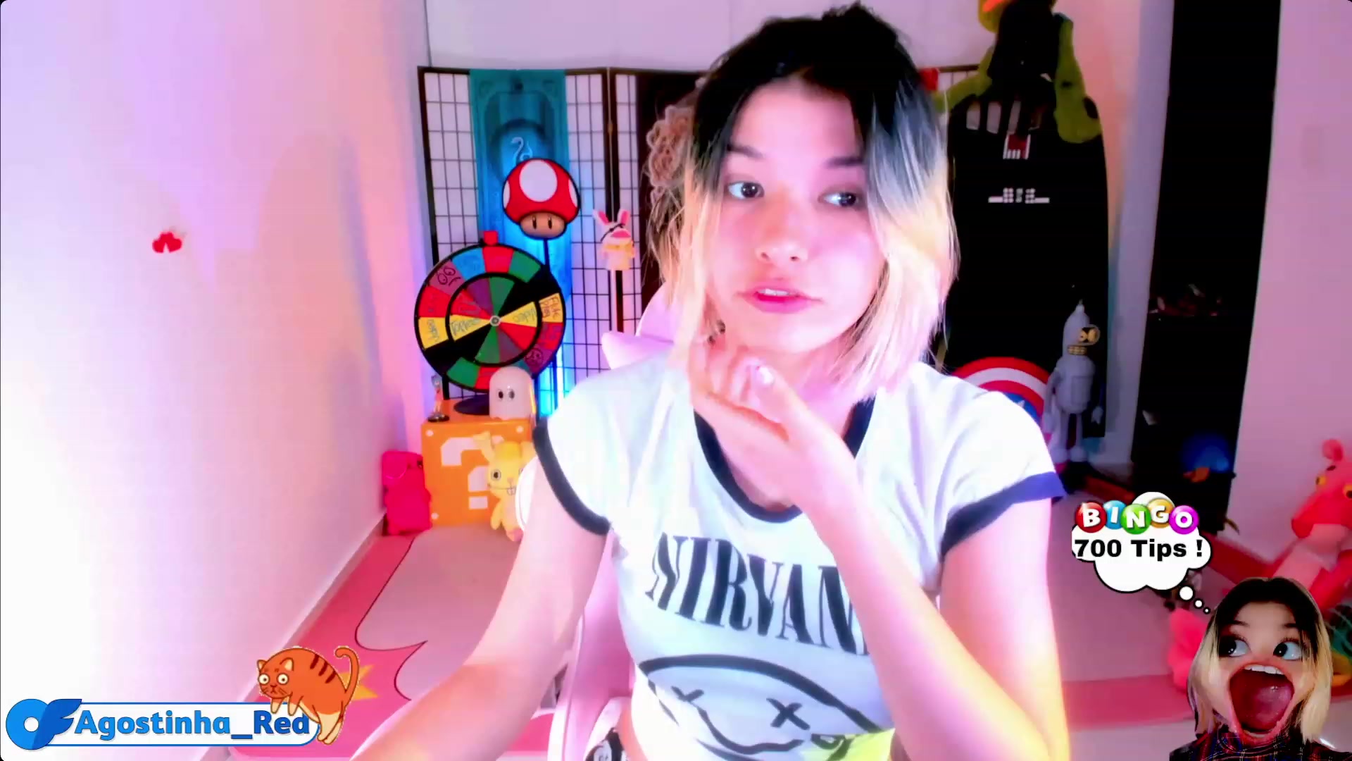 Gallery image thumbnail from Agostinha_Red's myfreecams stream on, 03/22/2023, 01:15 image 1 of 20