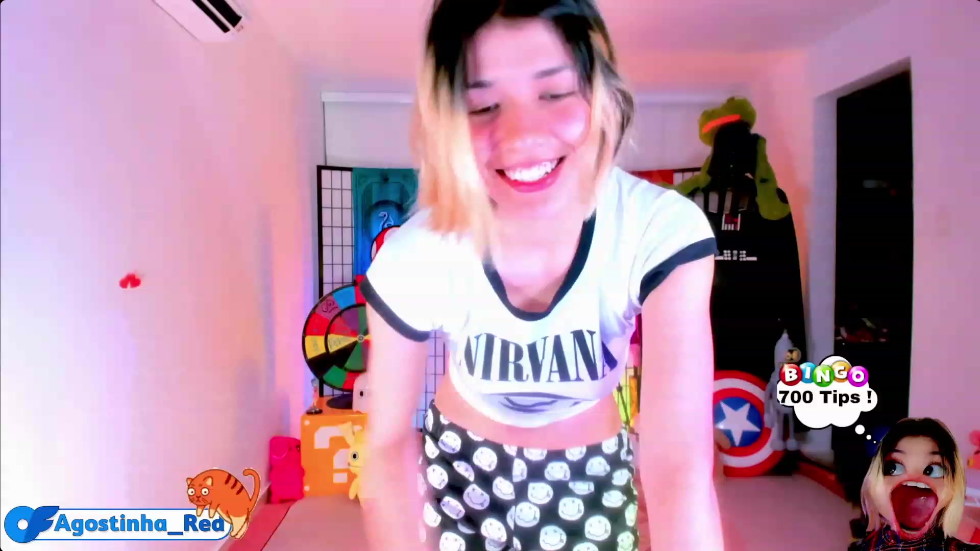 Gallery image thumbnail from Agostinha_Red's myfreecams stream on, 03/22/2023, 01:15 image 3 of 20