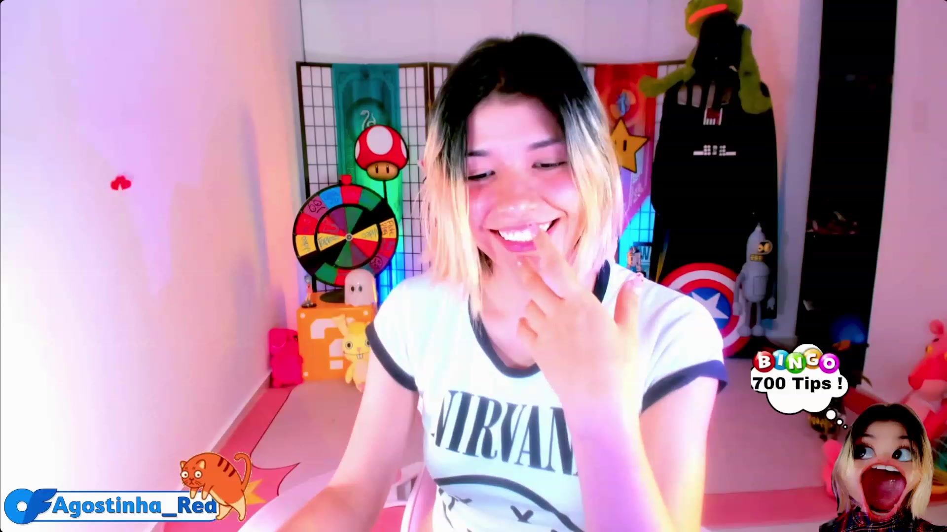 Gallery image thumbnail from Agostinha_Red's myfreecams stream on, 03/22/2023, 01:15 image 12 of 20