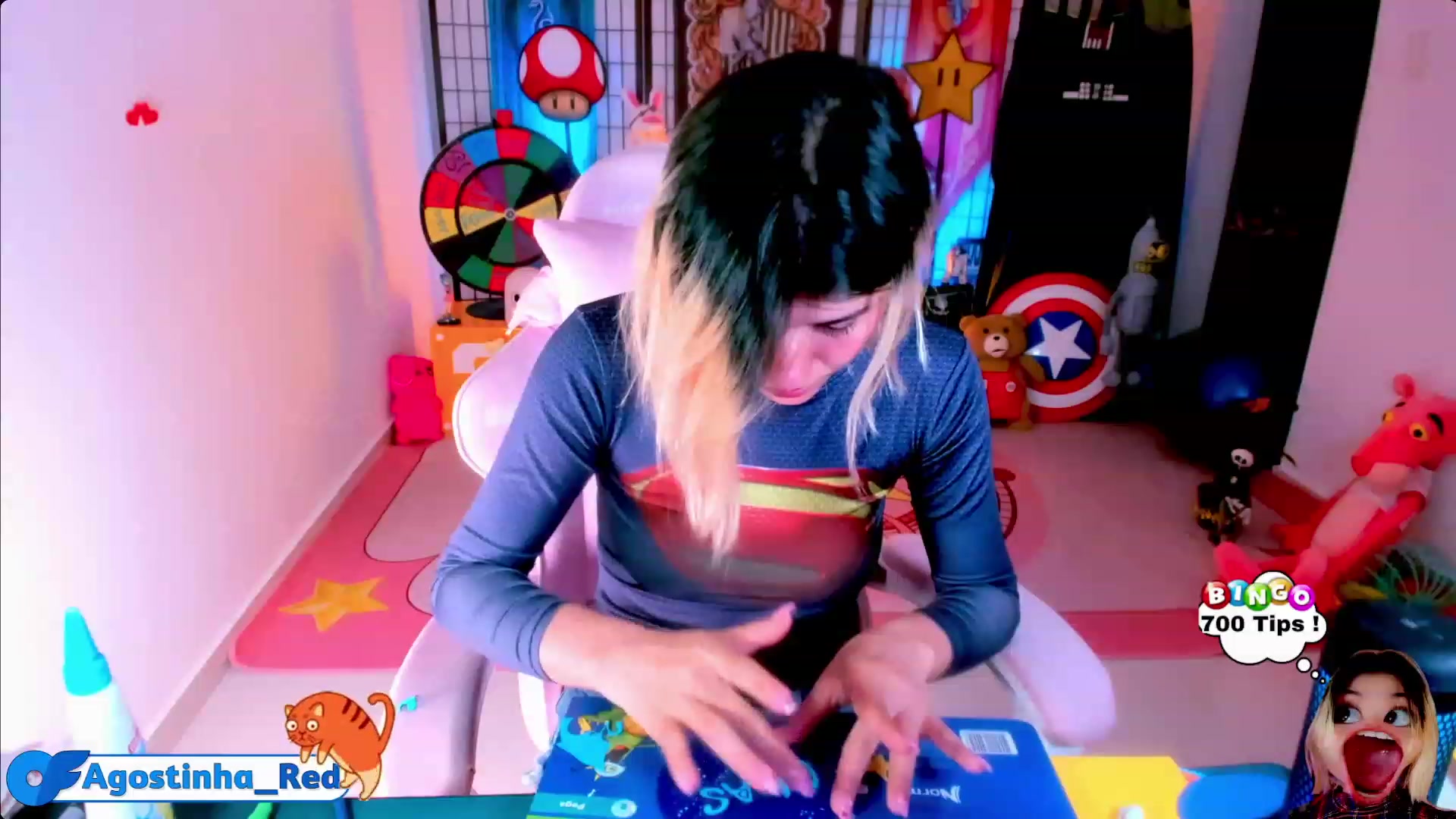 Gallery image thumbnail from Agostinha_Red's myfreecams stream on, 03/24/2023, 02:07 image 16 of 20