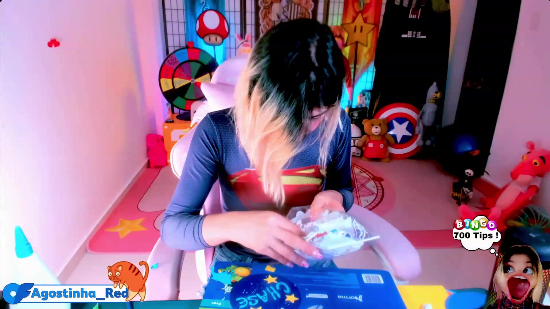 Gallery image thumbnail from Agostinha_Red's myfreecams stream on, 03/24/2023, 02:07 image 17 of 20