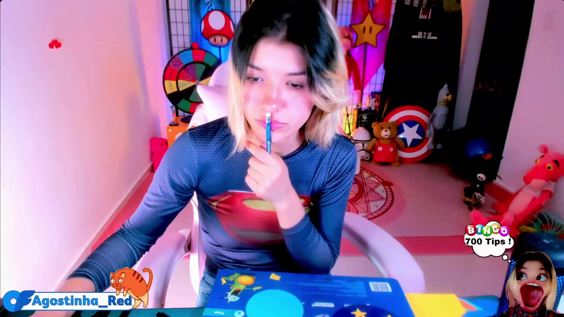 Gallery image thumbnail from Agostinha_Red's myfreecams stream on, 03/24/2023, 02:07 image 12 of 20