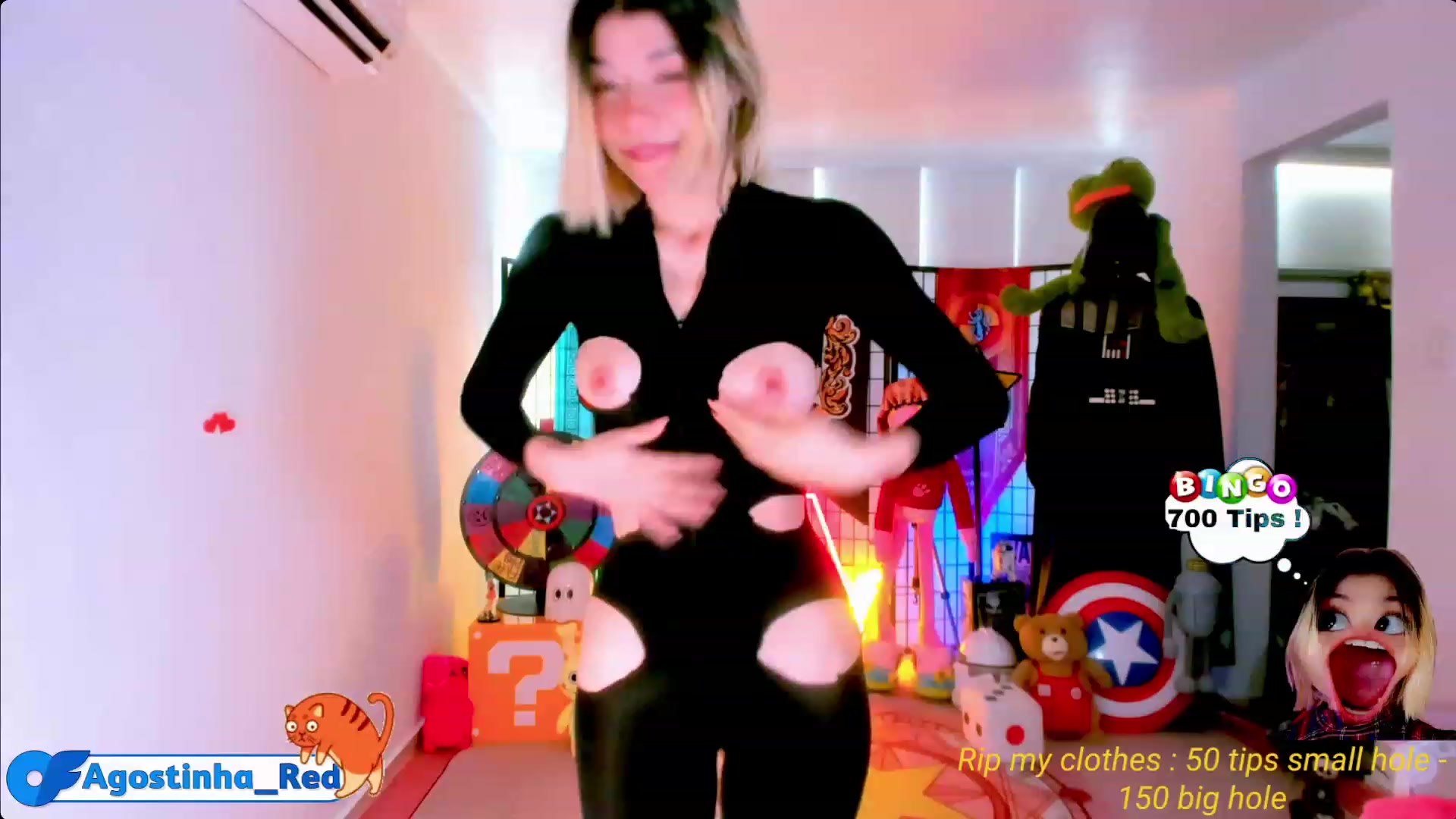 Gallery image thumbnail from Agostinha_Red's myfreecams stream on, 03/25/2023, 16:15 image 8 of 20