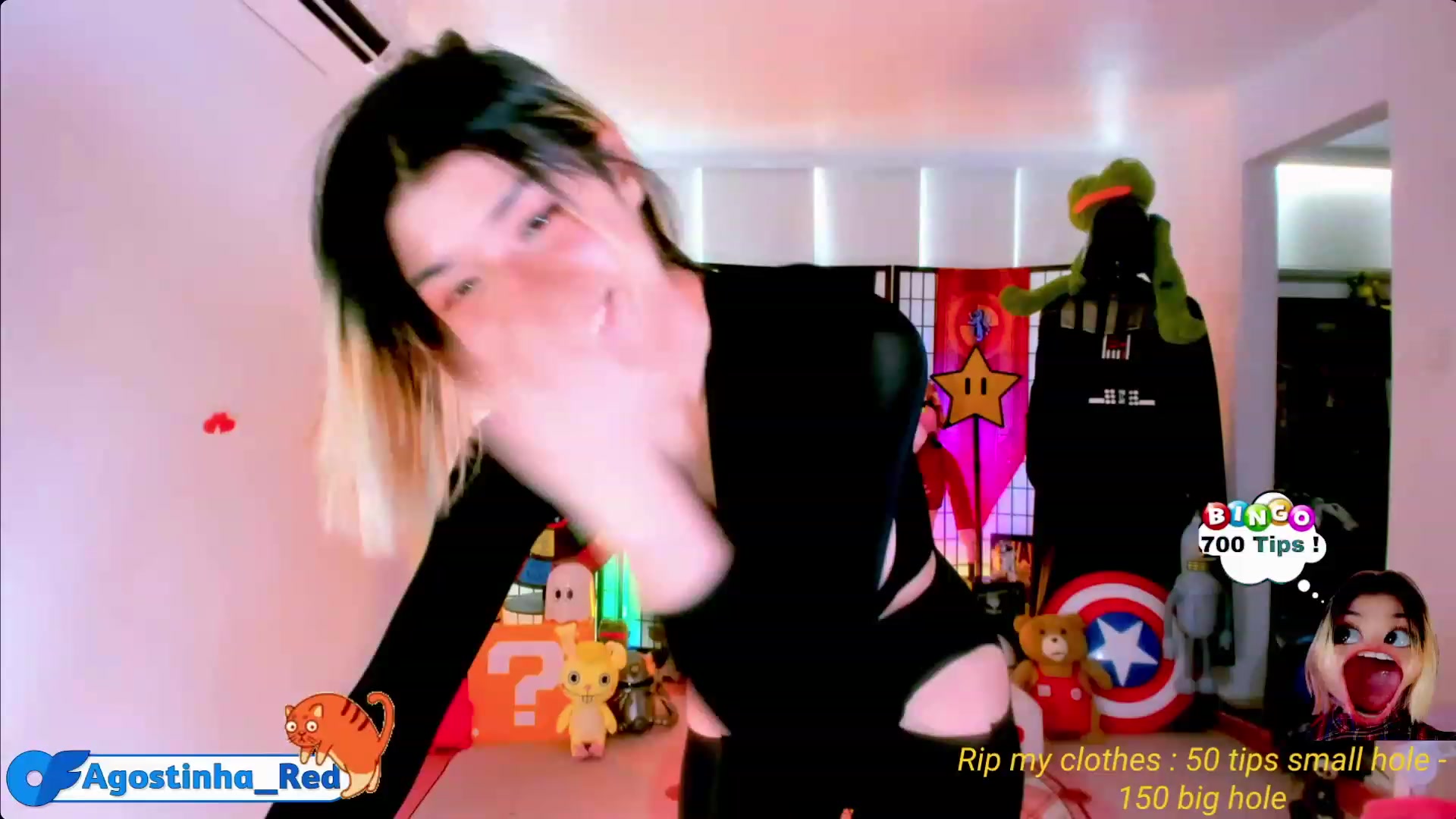 Gallery image thumbnail from Agostinha_Red's myfreecams stream on, 03/25/2023, 16:15 image 7 of 20