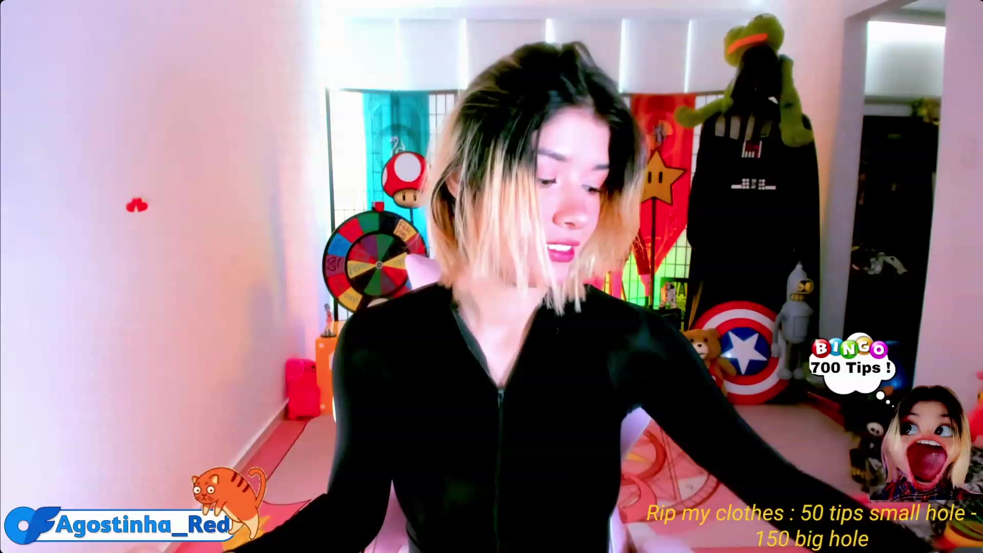 Gallery image thumbnail from Agostinha_Red's myfreecams stream on, 03/25/2023, 16:15 image 2 of 20