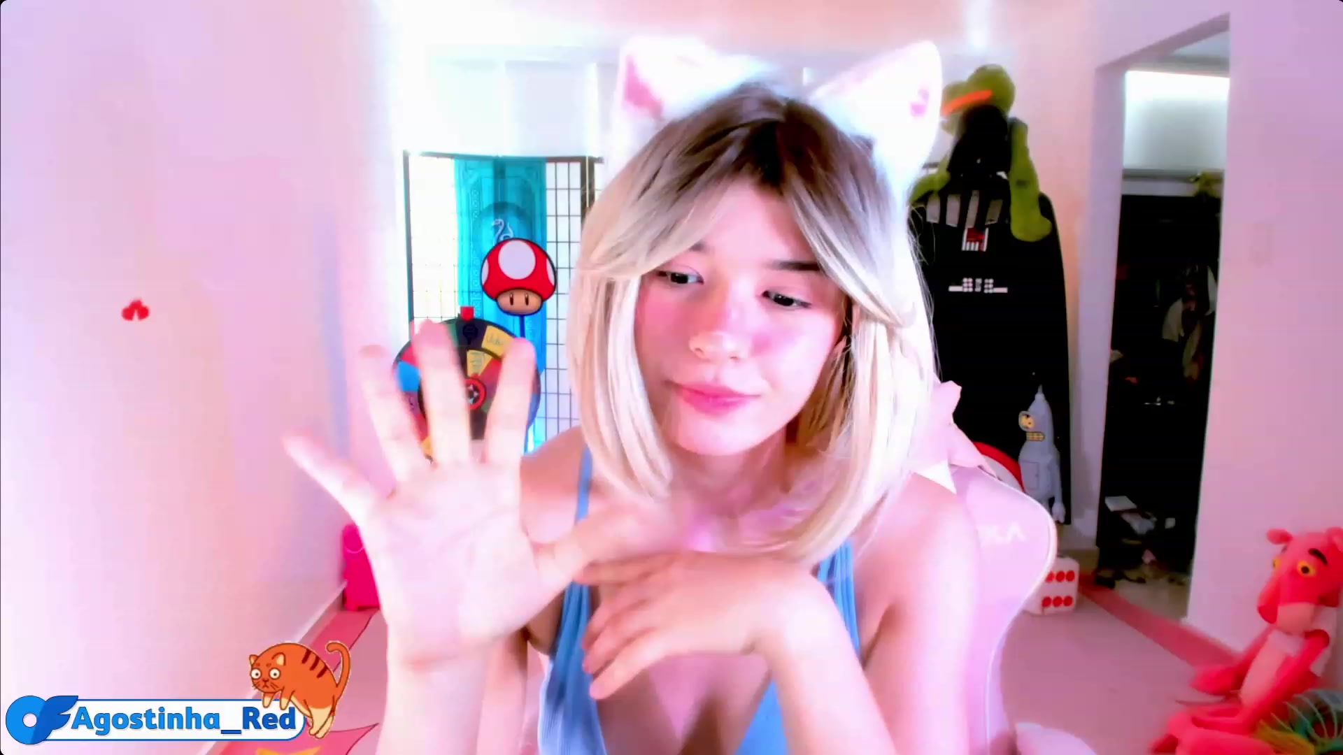 Gallery image thumbnail from Agostinha_Red's myfreecams stream on, 04/06/2023, 16:41 image 1 of 20