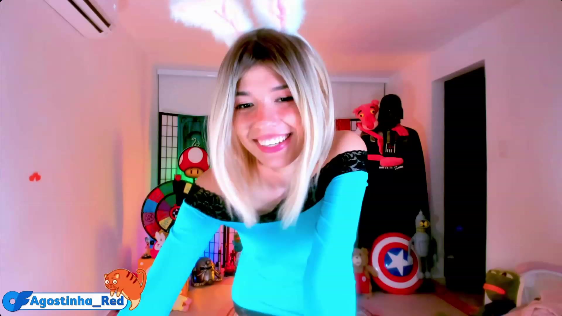 Gallery image thumbnail from Agostinha_Red's myfreecams stream on, 04/09/2023, 02:05 image 8 of 20