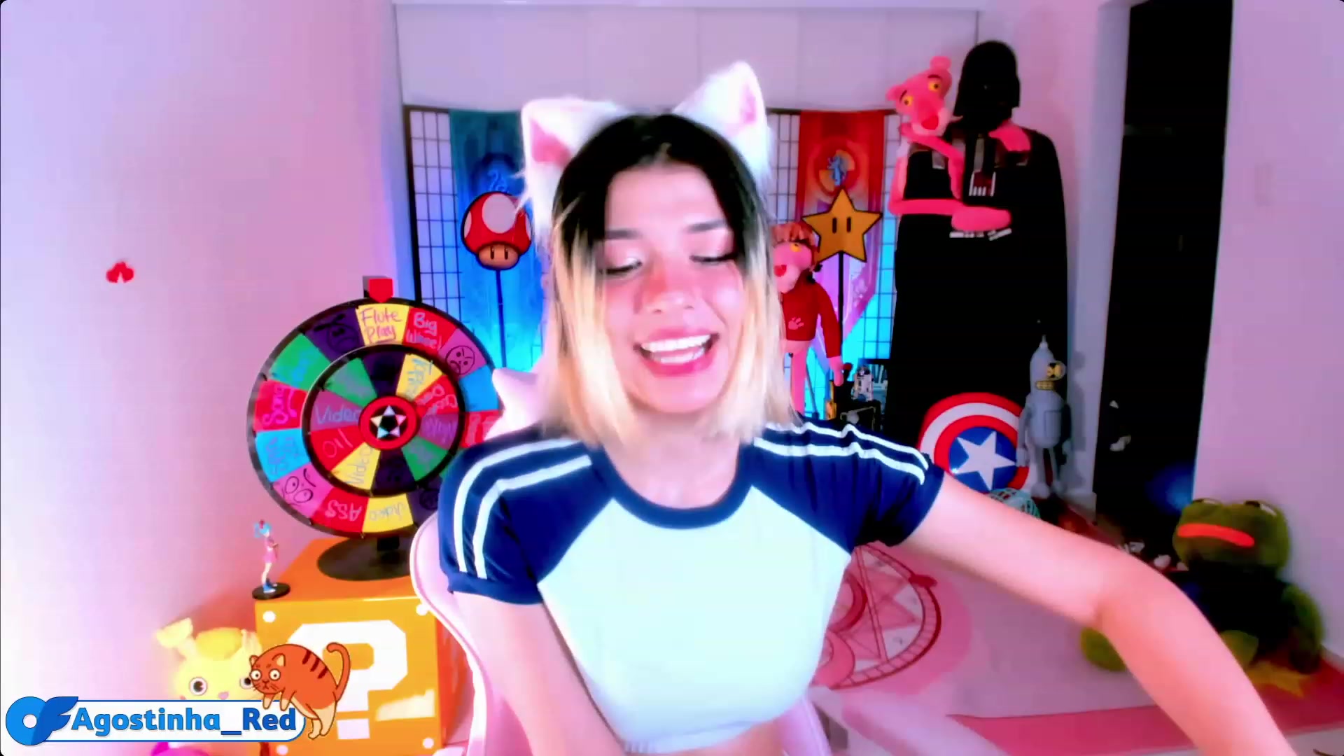 Gallery image thumbnail from Agostinha_Red's myfreecams stream on, 04/19/2023, 23:52 image 3 of 20