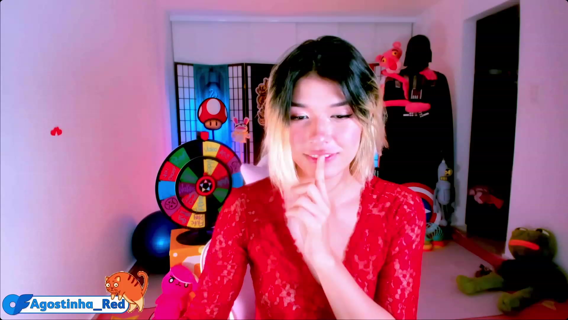 Gallery image thumbnail from Agostinha_Red's myfreecams stream on, 04/23/2023, 01:18 image 3 of 20