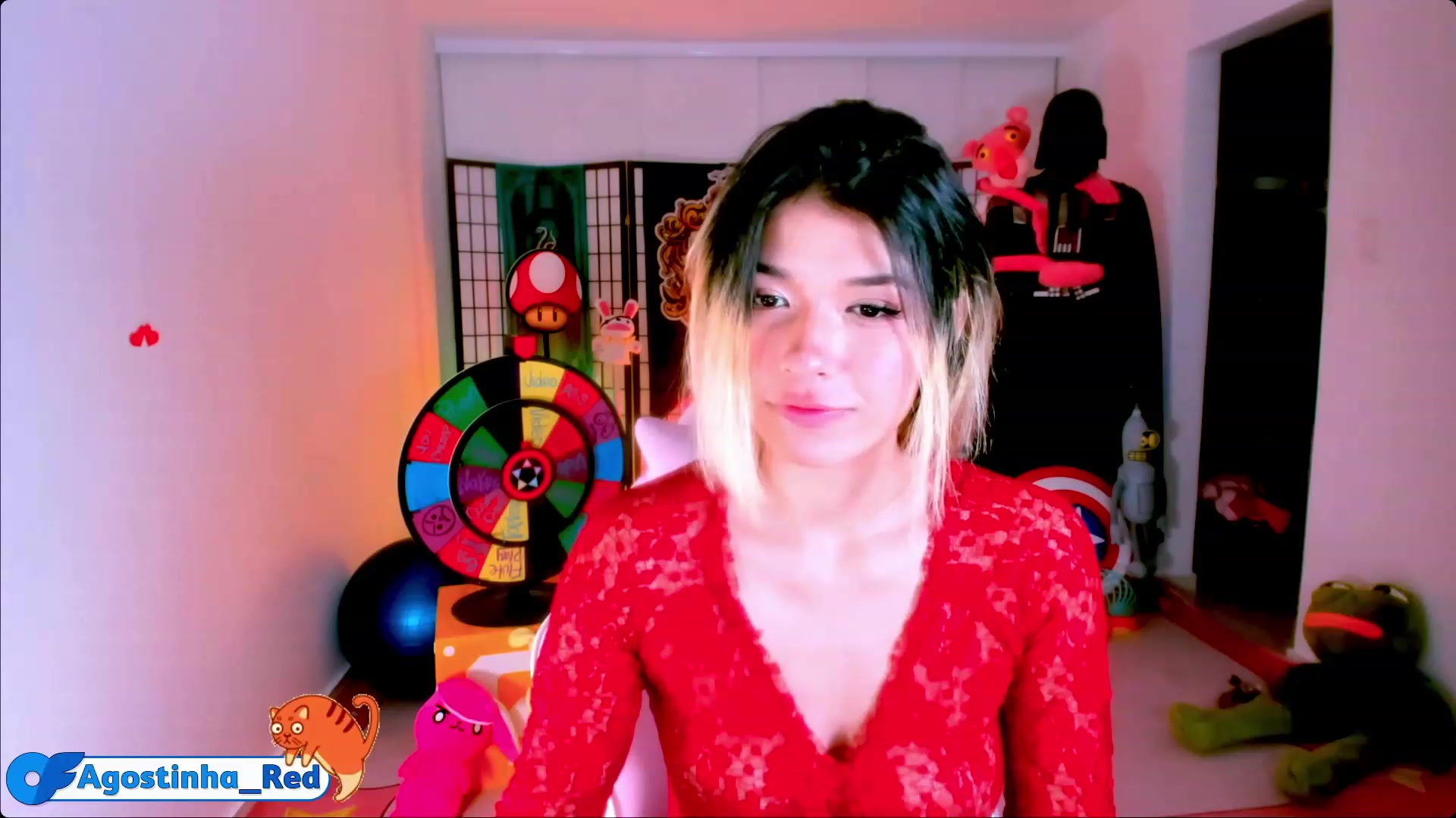 Gallery image thumbnail from Agostinha_Red's myfreecams stream on, 04/23/2023, 01:18 image 4 of 20