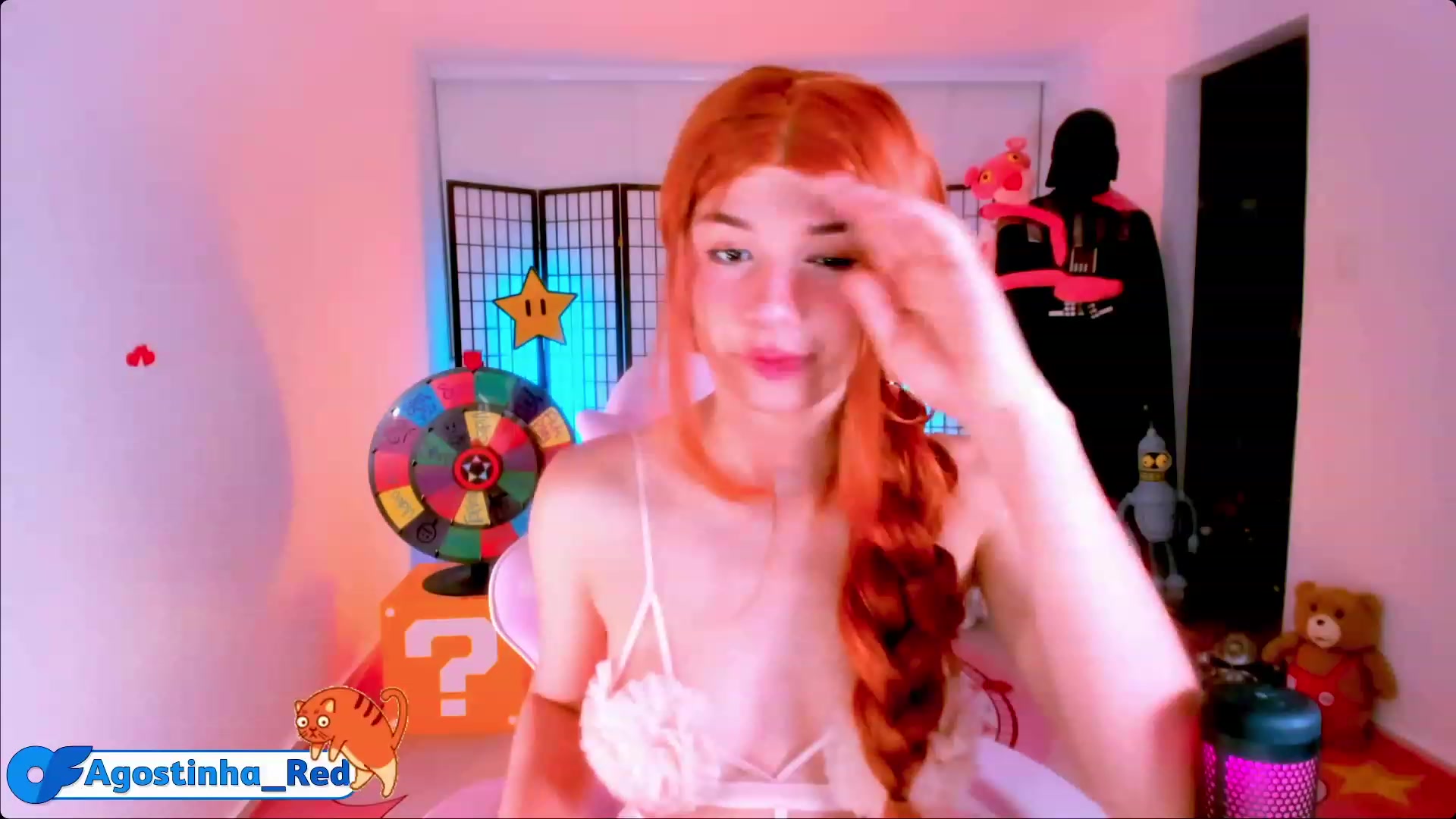 Gallery image thumbnail from Agostinha_Red's myfreecams stream on, 04/26/2023, 01:35 image 3 of 20
