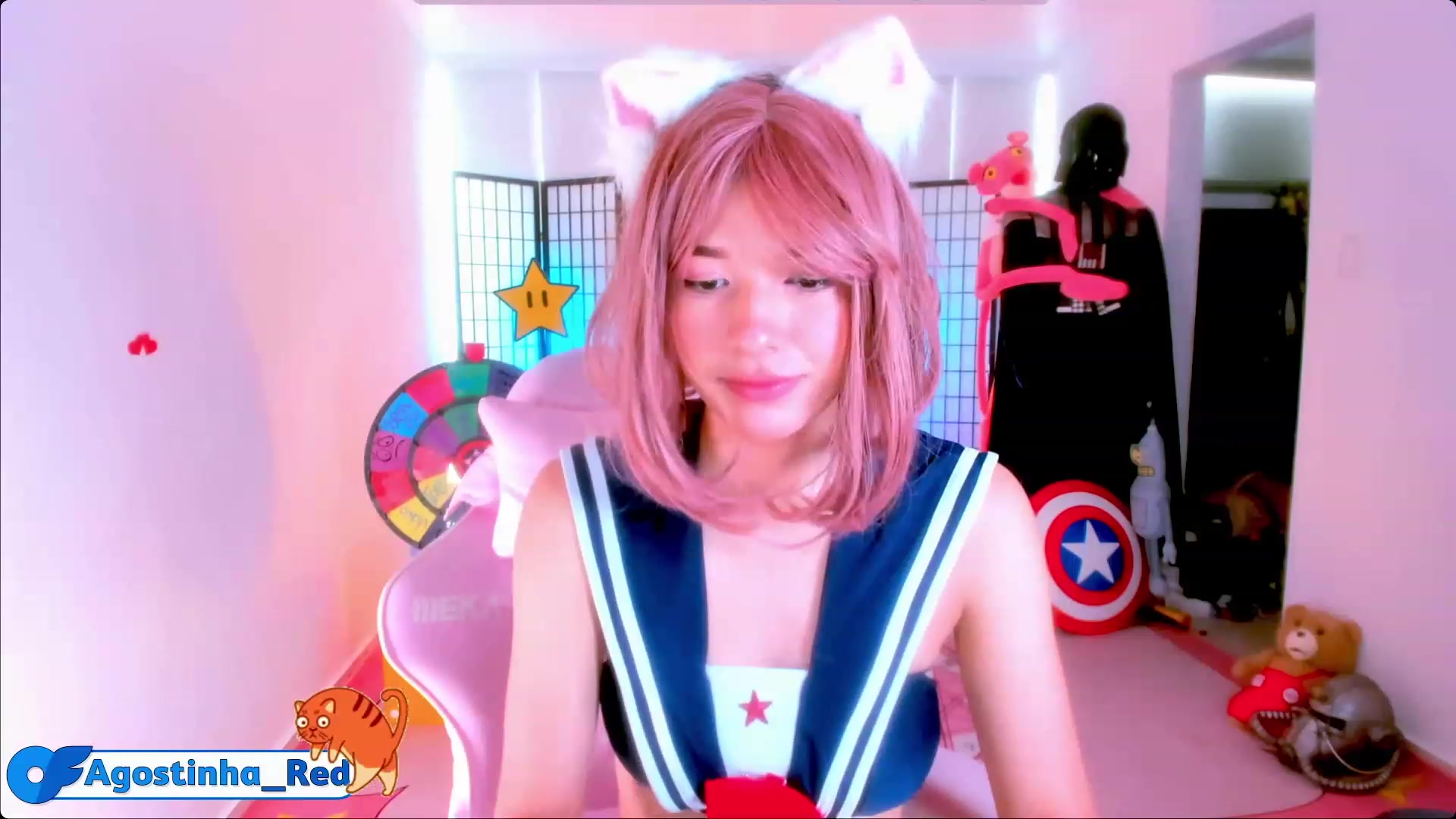 Gallery image thumbnail from Agostinha_Red's myfreecams stream on, 04/28/2023, 15:29 image 6 of 20