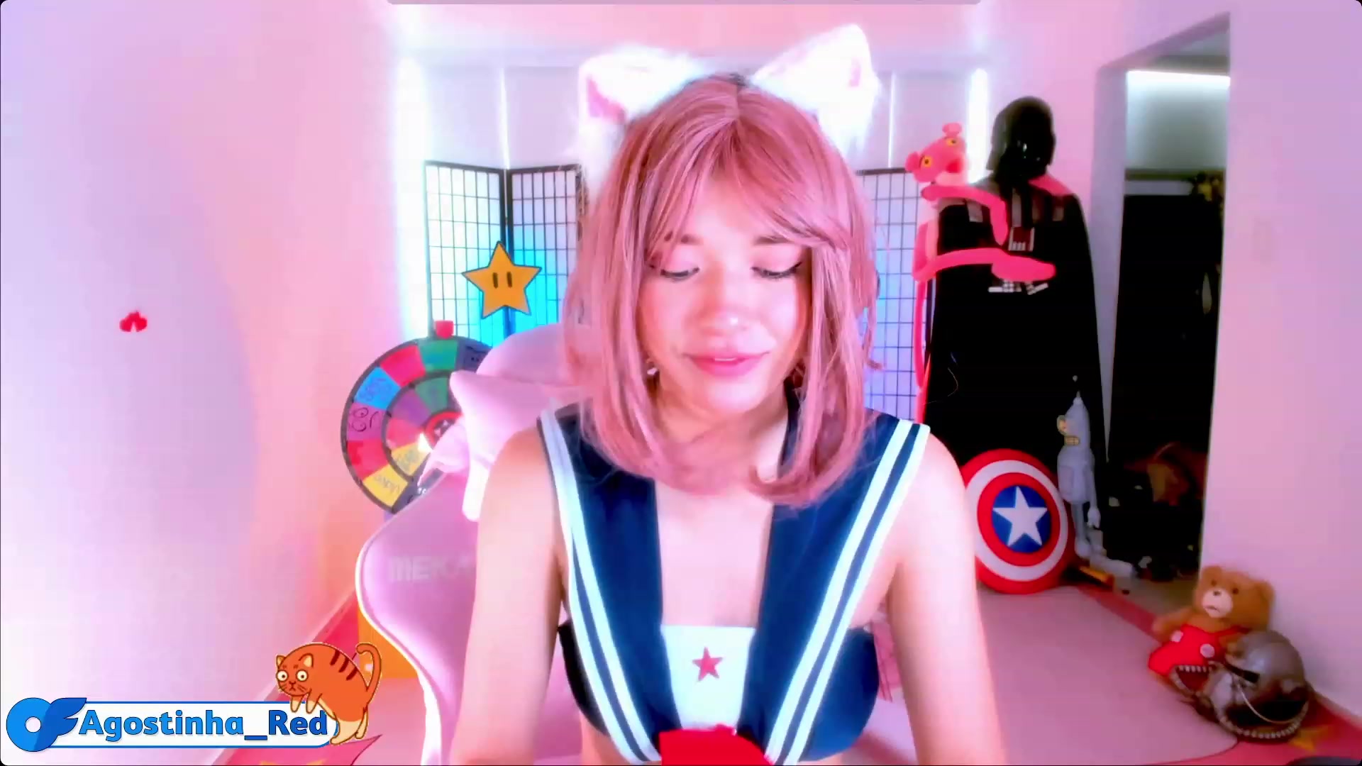 Gallery image thumbnail from Agostinha_Red's myfreecams stream on, 04/28/2023, 15:29 image 3 of 20