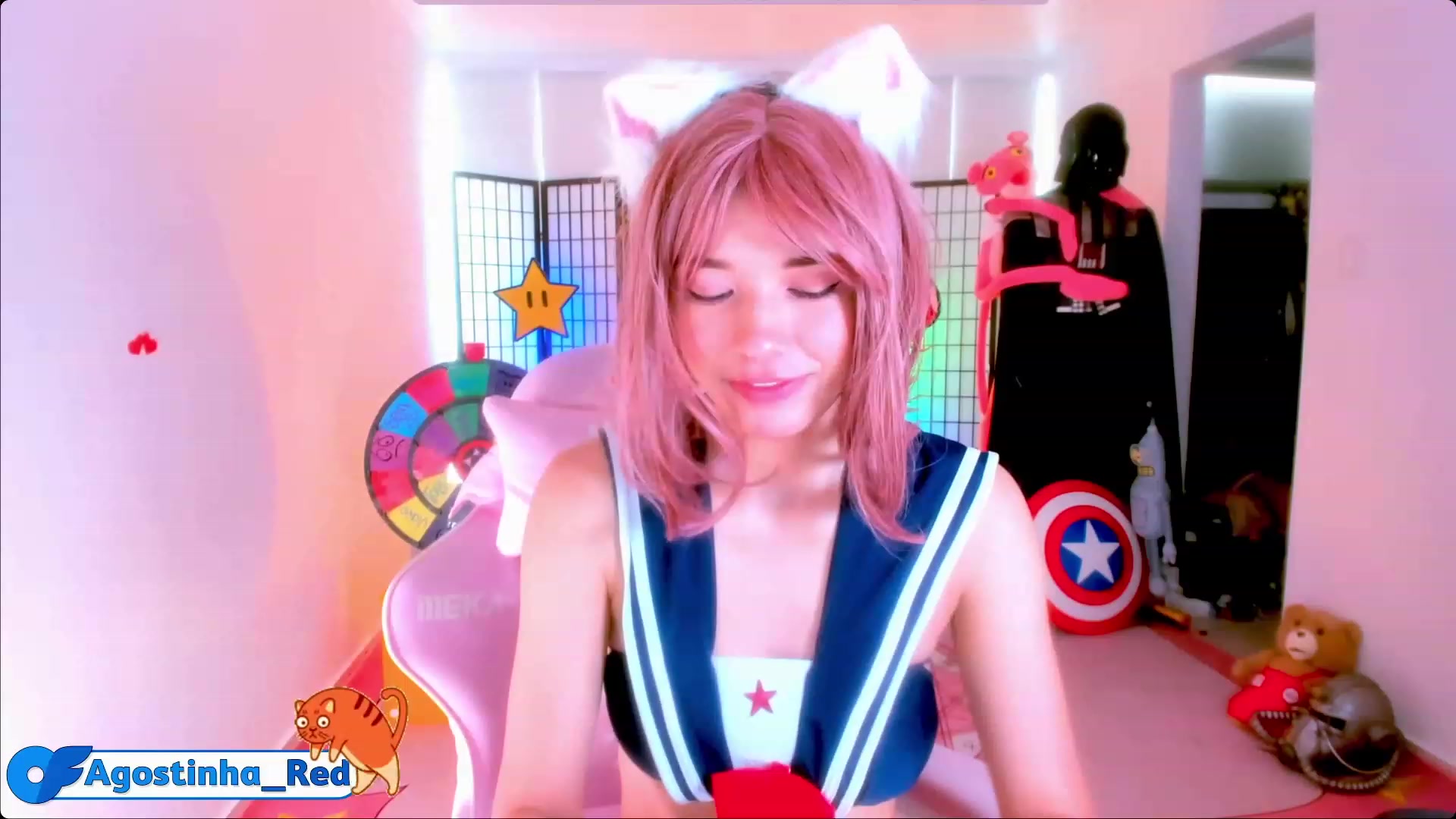 Gallery image thumbnail from Agostinha_Red's myfreecams stream on, 04/28/2023, 15:29 image 1 of 20