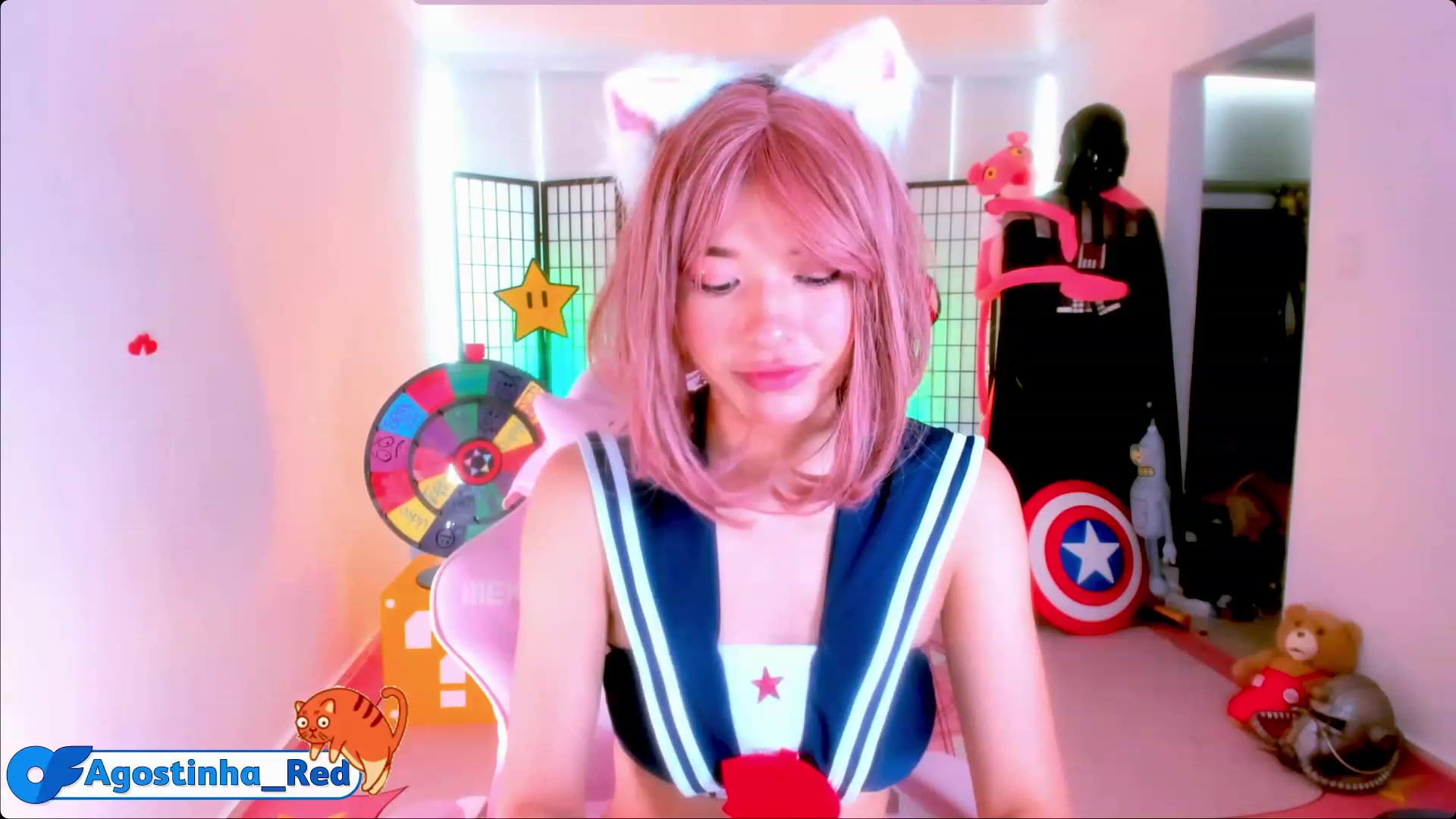 Gallery image thumbnail from Agostinha_Red's myfreecams stream on, 04/28/2023, 15:29 image 8 of 20