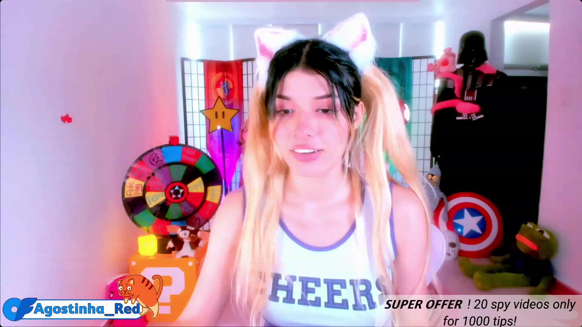 Gallery image thumbnail from Agostinha_Red's myfreecams stream on, 05/13/2023, 17:19 image 1 of 20