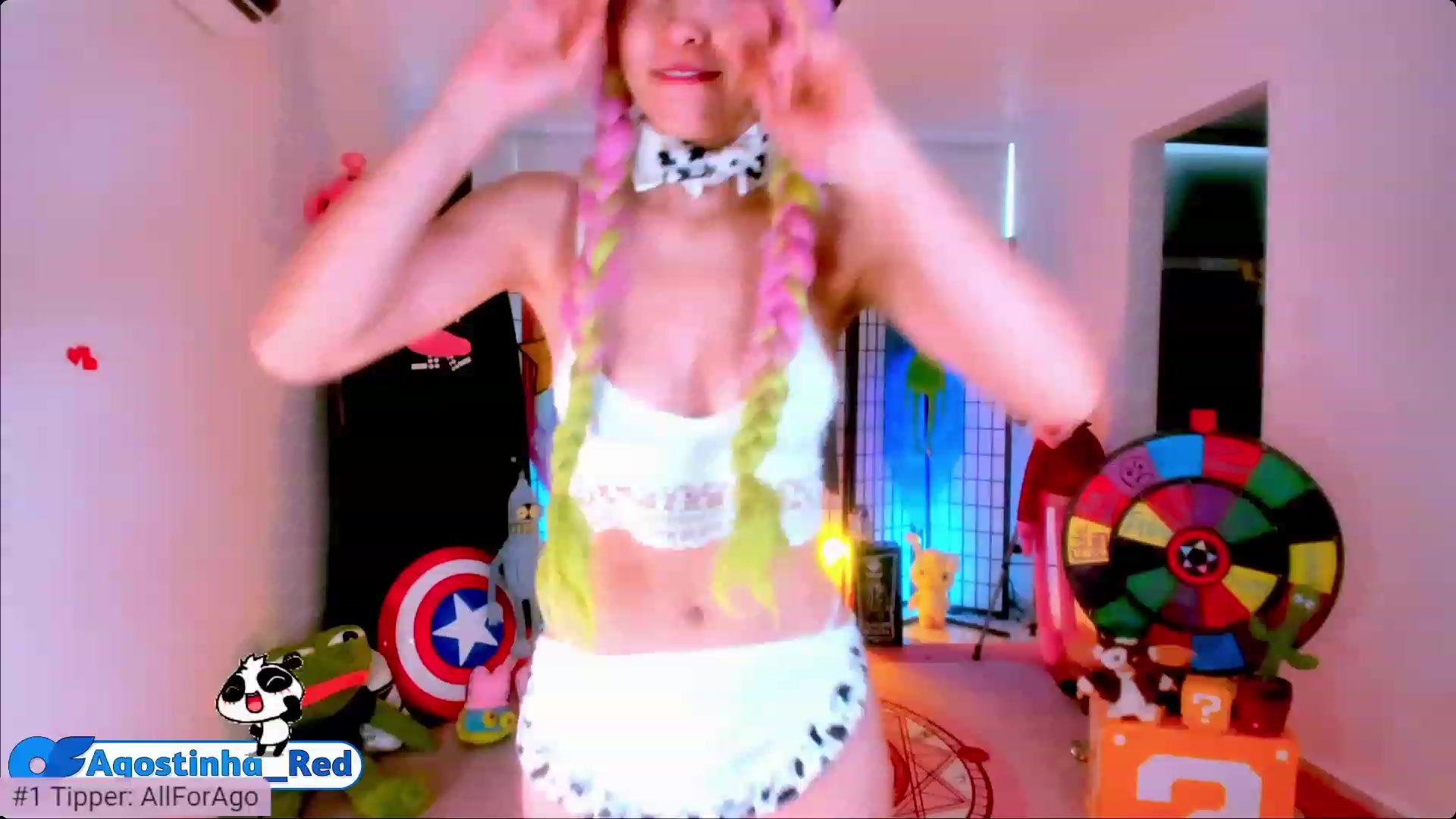 Gallery image thumbnail from Agostinha_Red's myfreecams stream on, 06/10/2023, 16:43 image 8 of 20