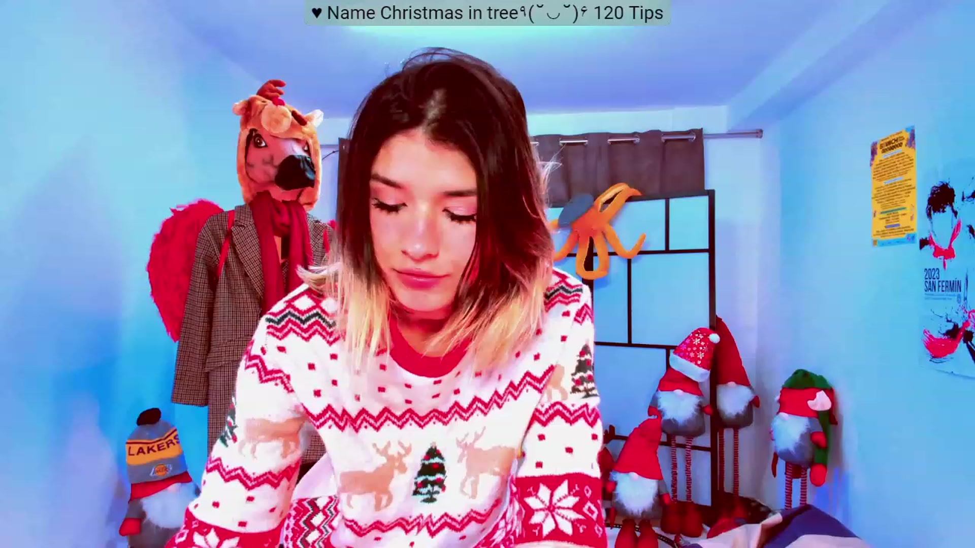 Gallery image thumbnail from Agostinha_Red's myfreecams stream on, 12/02/2023, 10:16 image 1 of 20