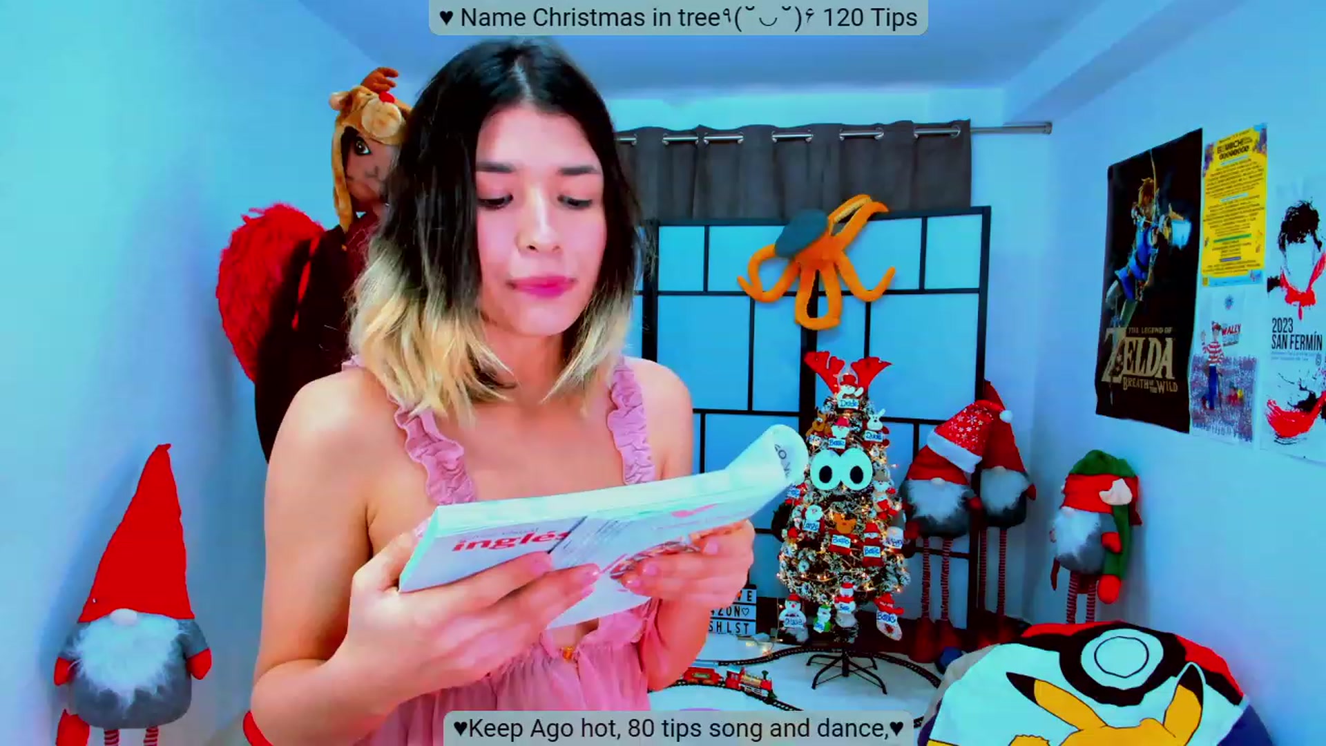 Gallery image thumbnail from Agostinha_Red's myfreecams stream on, 12/08/2023, 10:41 image 9 of 20