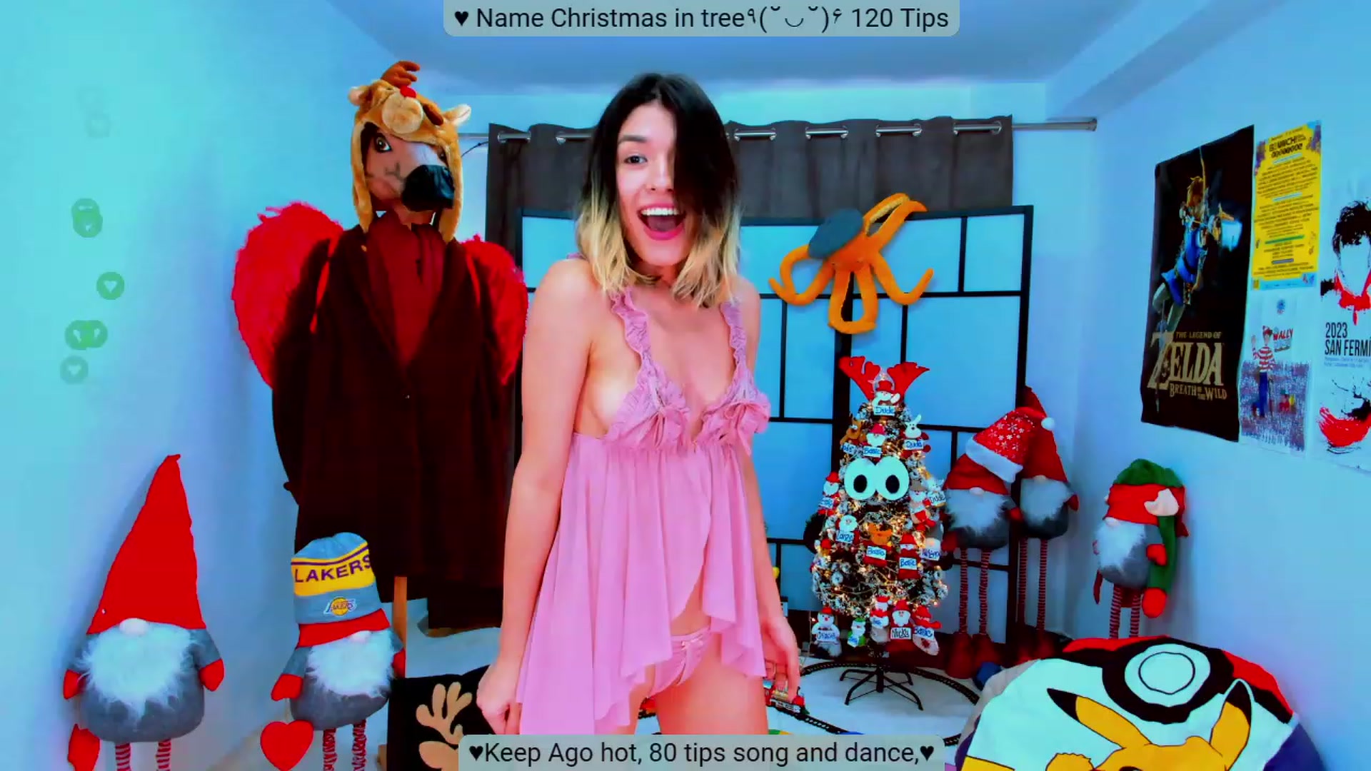 Gallery image thumbnail from Agostinha_Red's myfreecams stream on, 12/08/2023, 10:54 image 1 of 20
