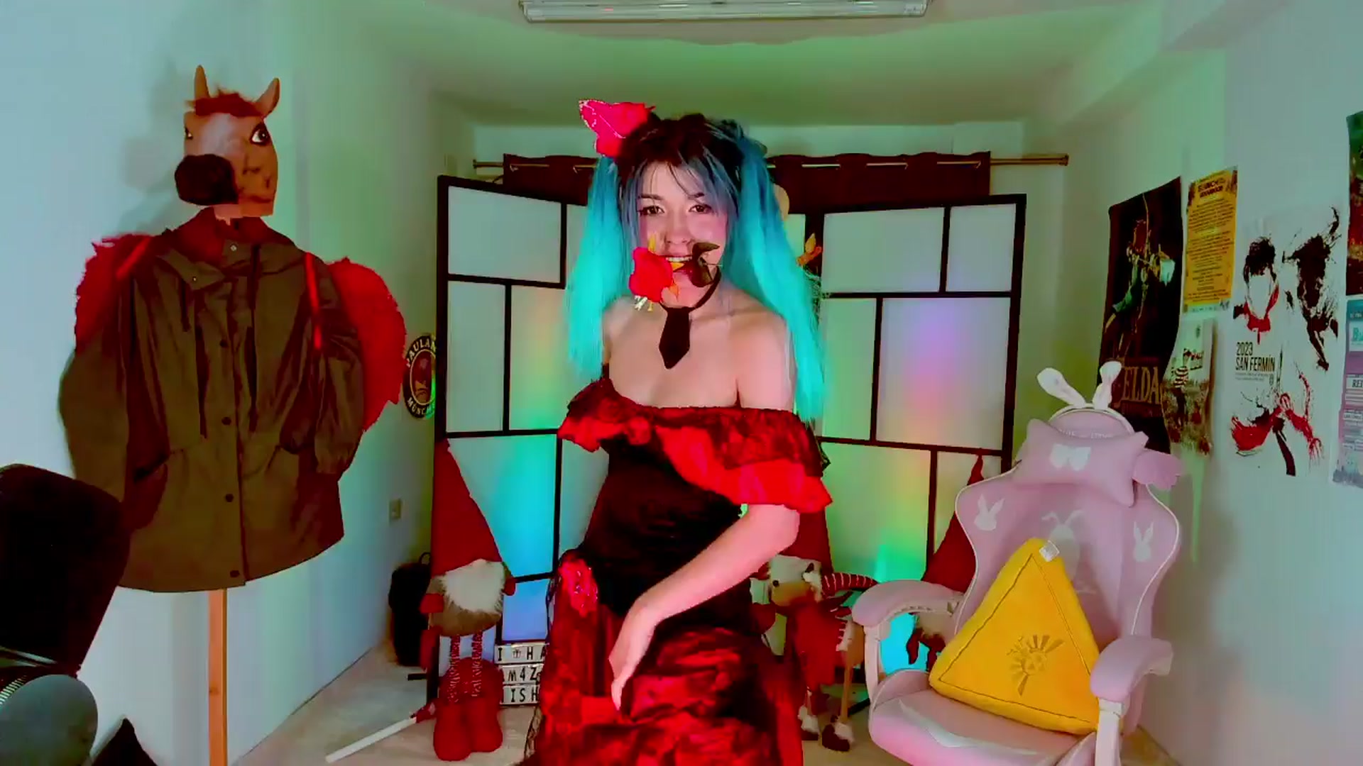 Gallery image thumbnail from Agostinha_Red's myfreecams stream on, 04/11/2024, 19:48 image 14 of 20