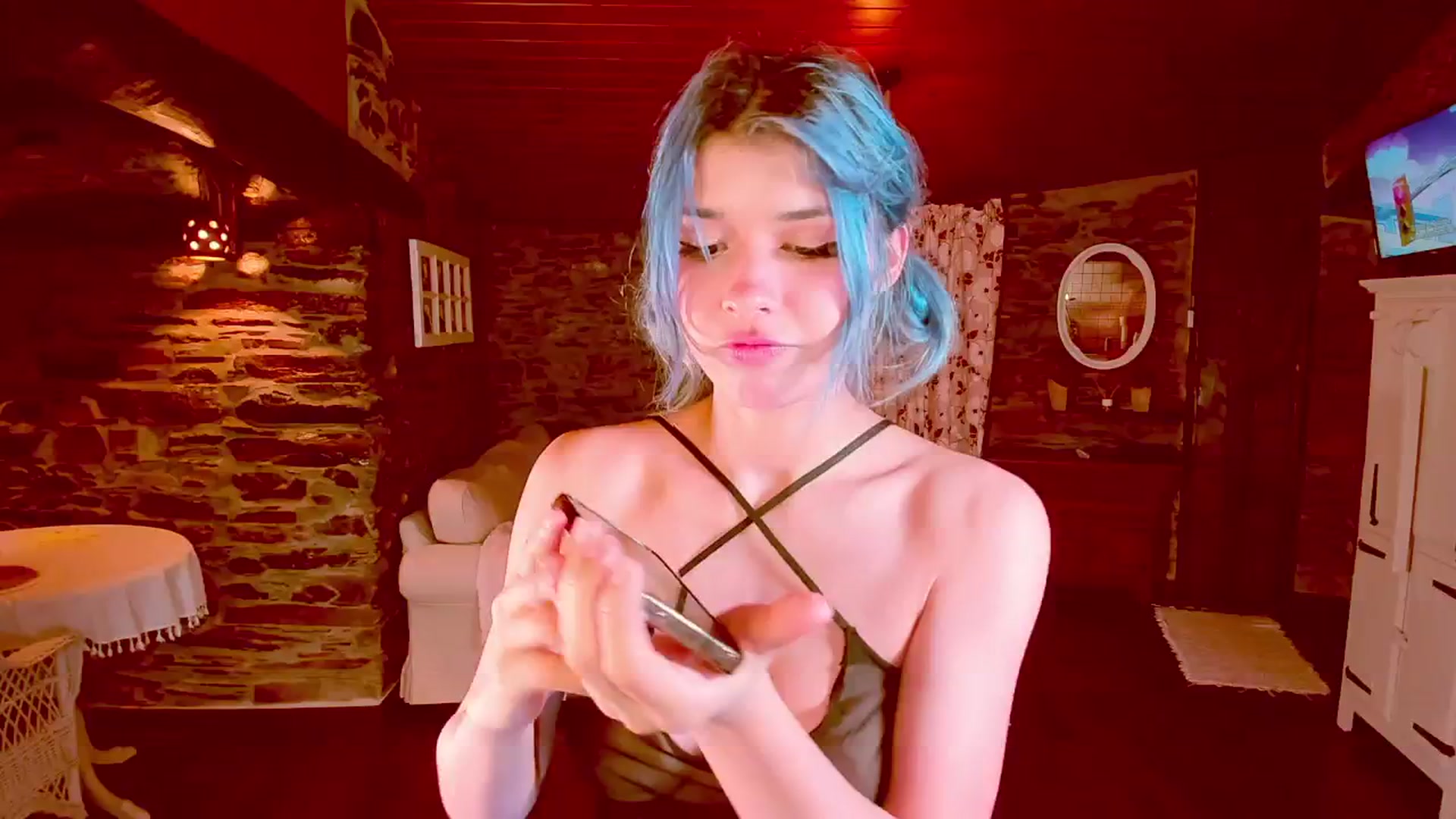 Gallery image thumbnail from Agostinha_Red's myfreecams stream on, 05/07/2024, 23:50 image 5 of 20