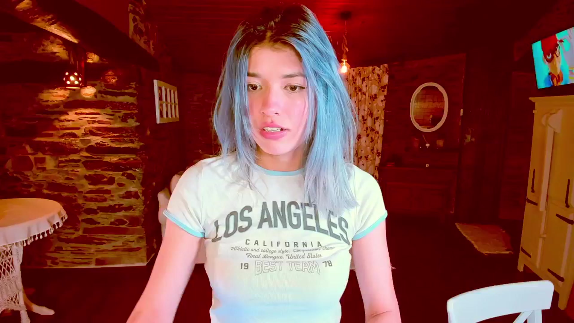 Gallery image thumbnail from Agostinha_Red's myfreecams stream on, 05/31/2024, 01:26 image 6 of 20