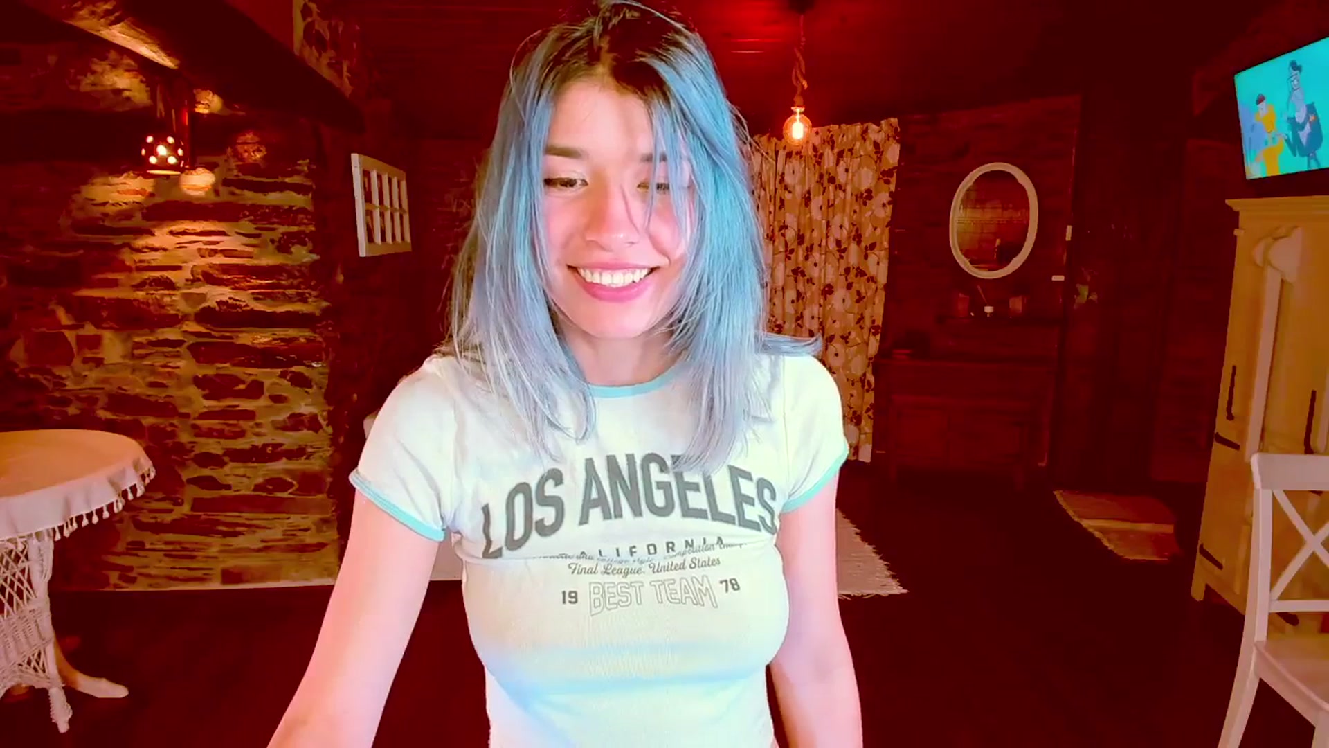 Gallery image thumbnail from Agostinha_Red's myfreecams stream on, 05/31/2024, 03:03 image 9 of 20