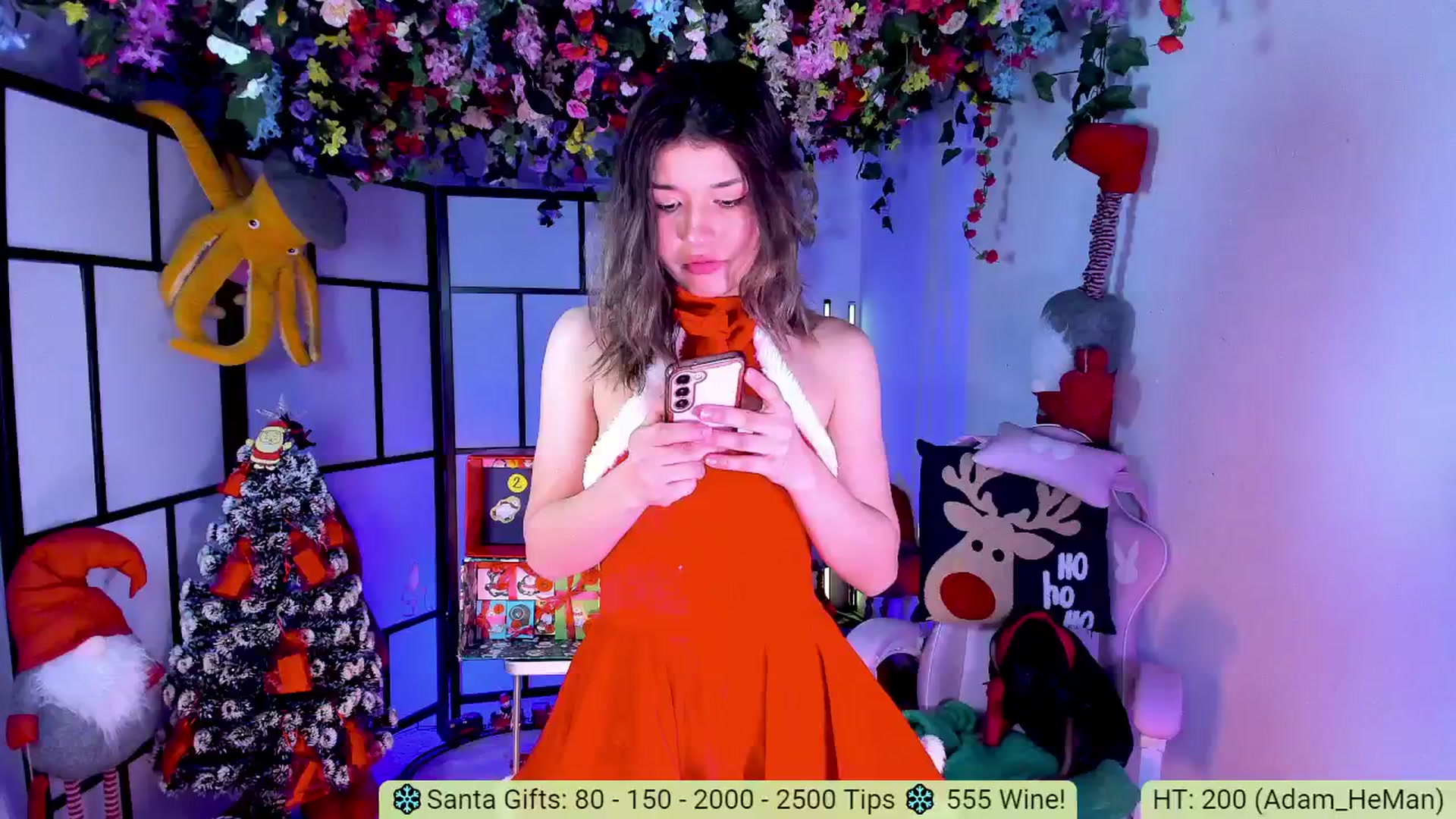 Gallery image thumbnail from Agostinha_Red's myfreecams stream on, 12/25/2024, 22:34 image 6 of 20