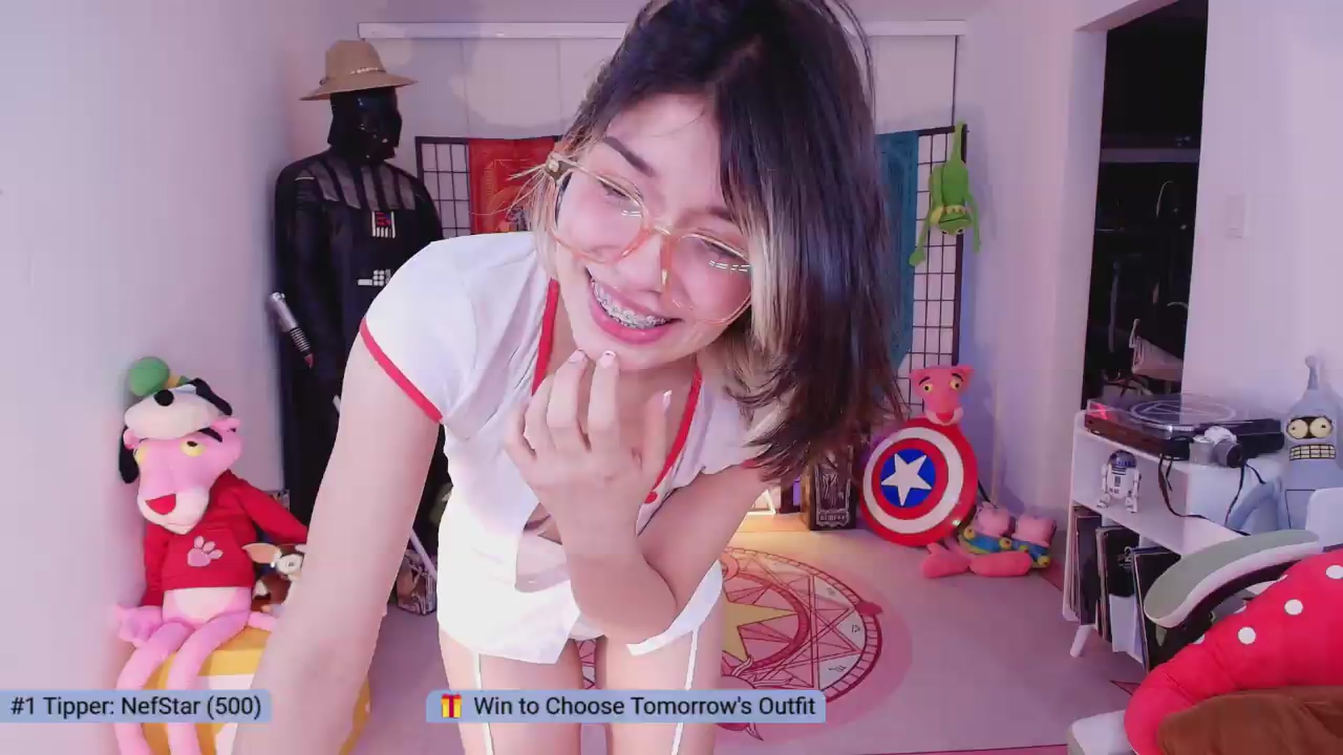 Gallery image thumbnail from Agostinha_Red's myfreecams stream on, 07/03/2026, 03:03 image 9 of 20