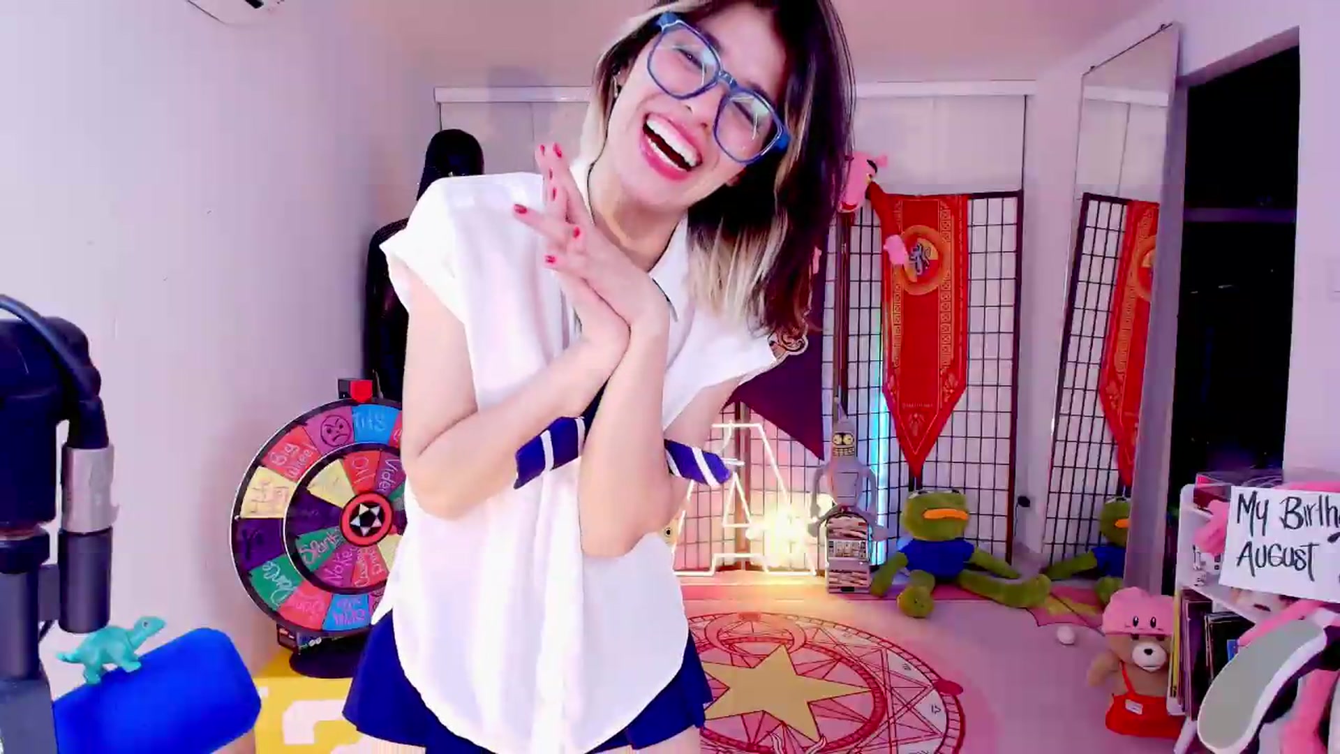Gallery image thumbnail from Agostinha_Red's myfreecams stream on, 08/22/2026, 02:49 image 5 of 20