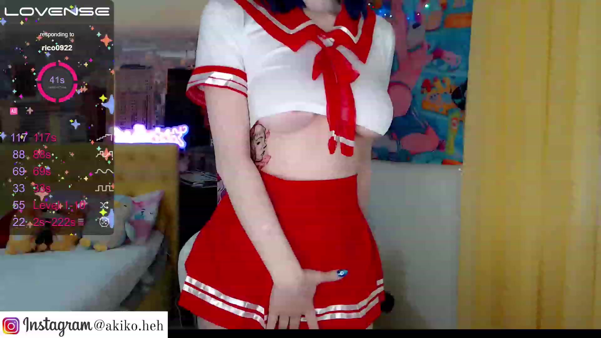 Gallery image thumbnail from AkikoHentai's myfreecams stream on, 12/03/2022, 12:44 image 1 of 20