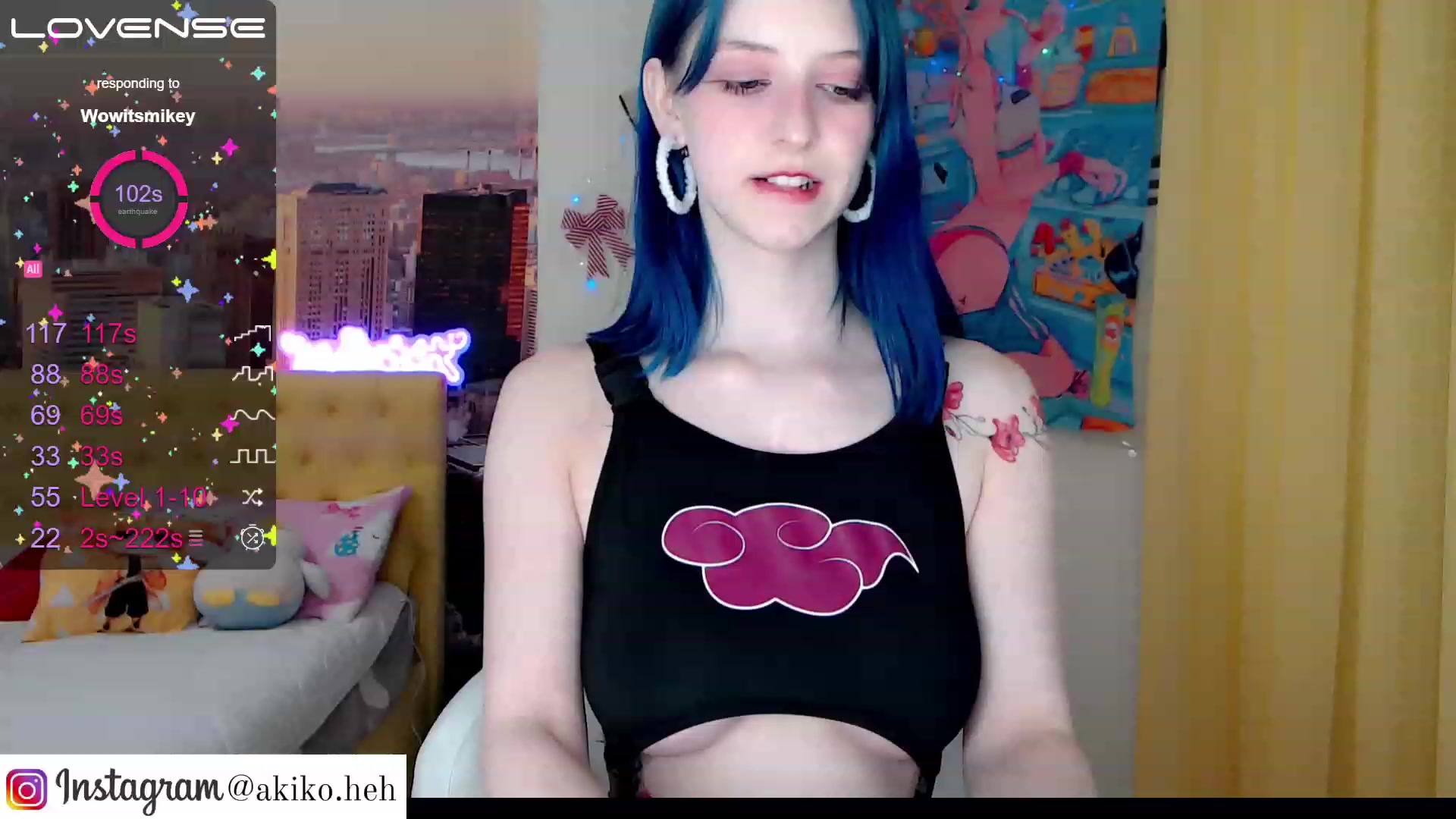 Gallery image thumbnail from AkikoHentai's myfreecams stream on, 12/11/2022, 14:35 image 17 of 20