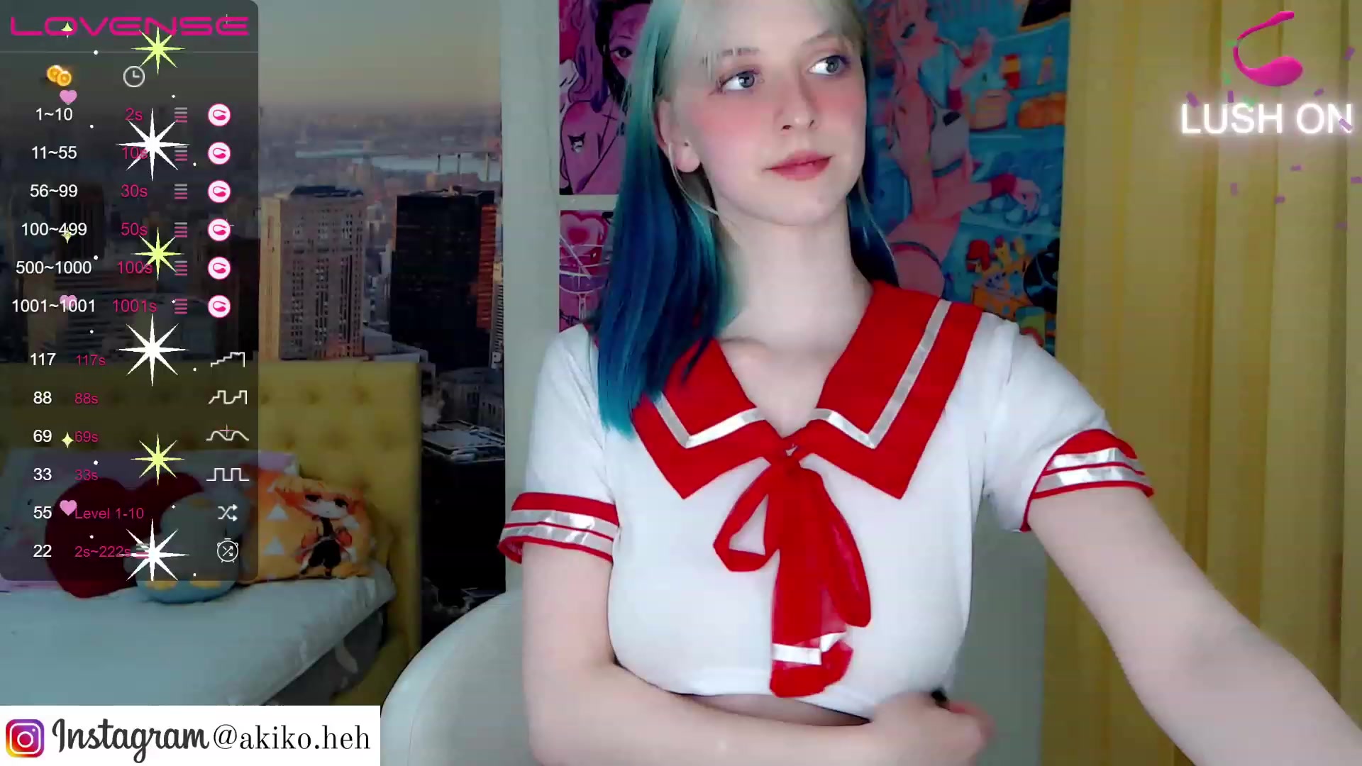 Gallery image thumbnail from AkikoHentai's myfreecams stream on, 02/01/2023, 17:04 image 20 of 20