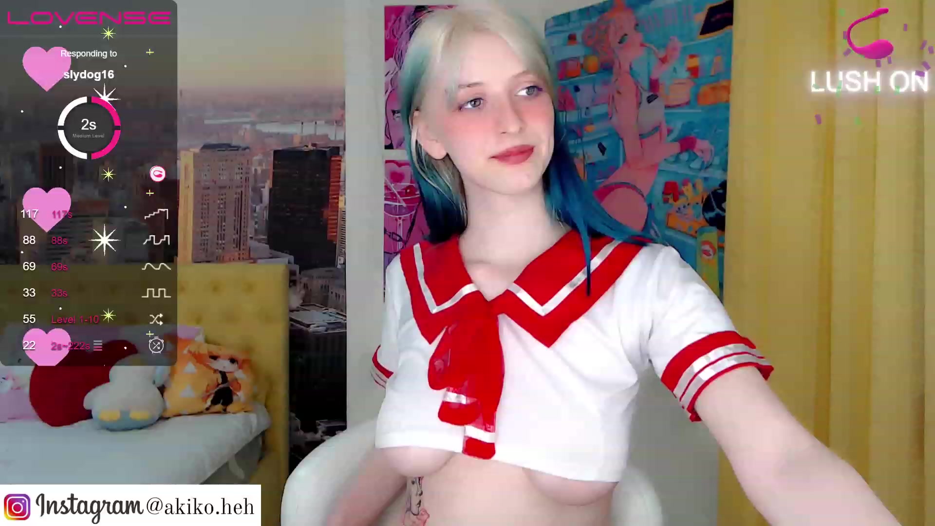 Gallery image thumbnail from AkikoHentai's myfreecams stream on, 02/01/2023, 17:55 image 15 of 20