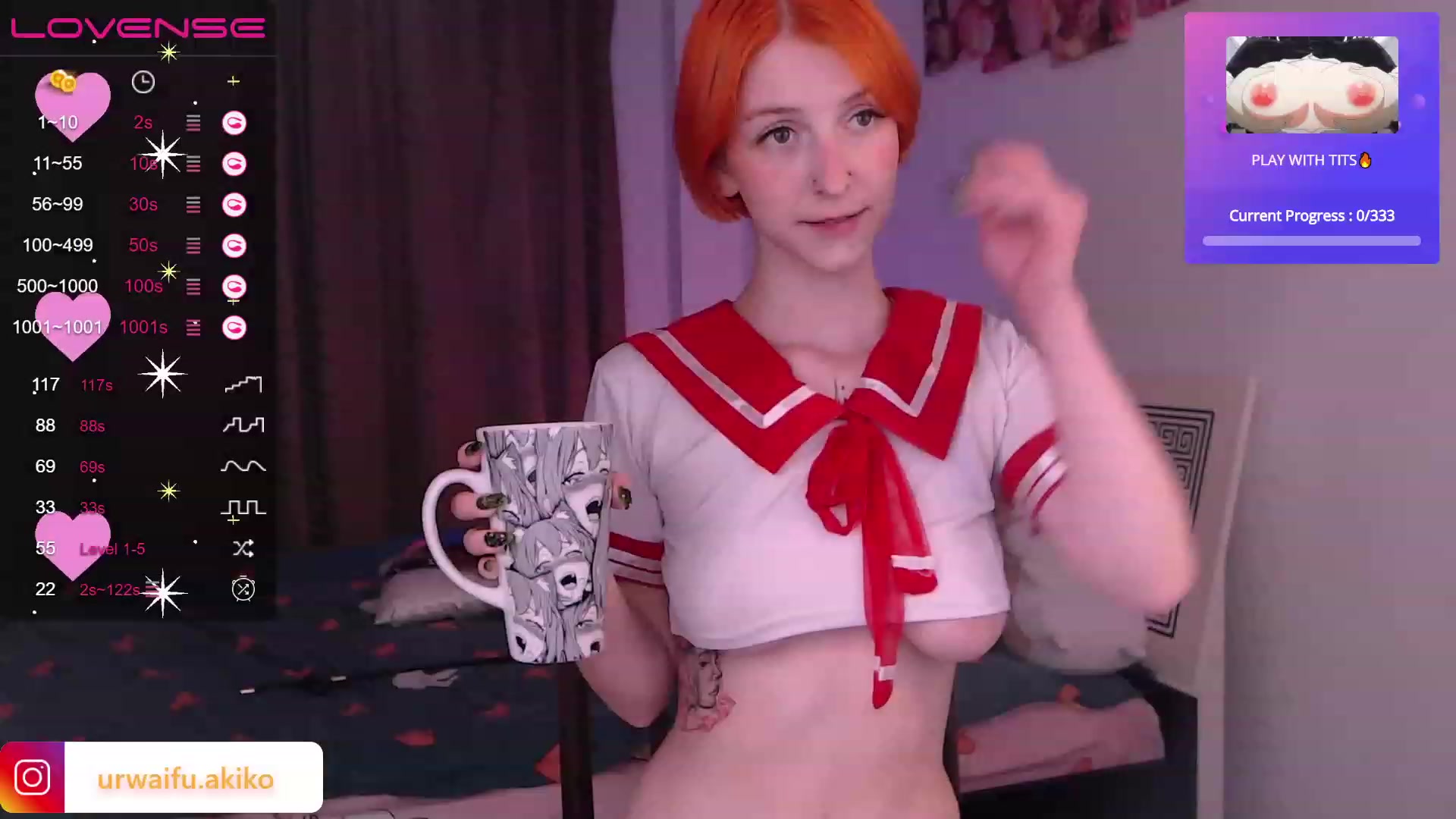Gallery image thumbnail from AkikoHentai's myfreecams stream on, 07/25/2023, 15:20 image 14 of 20