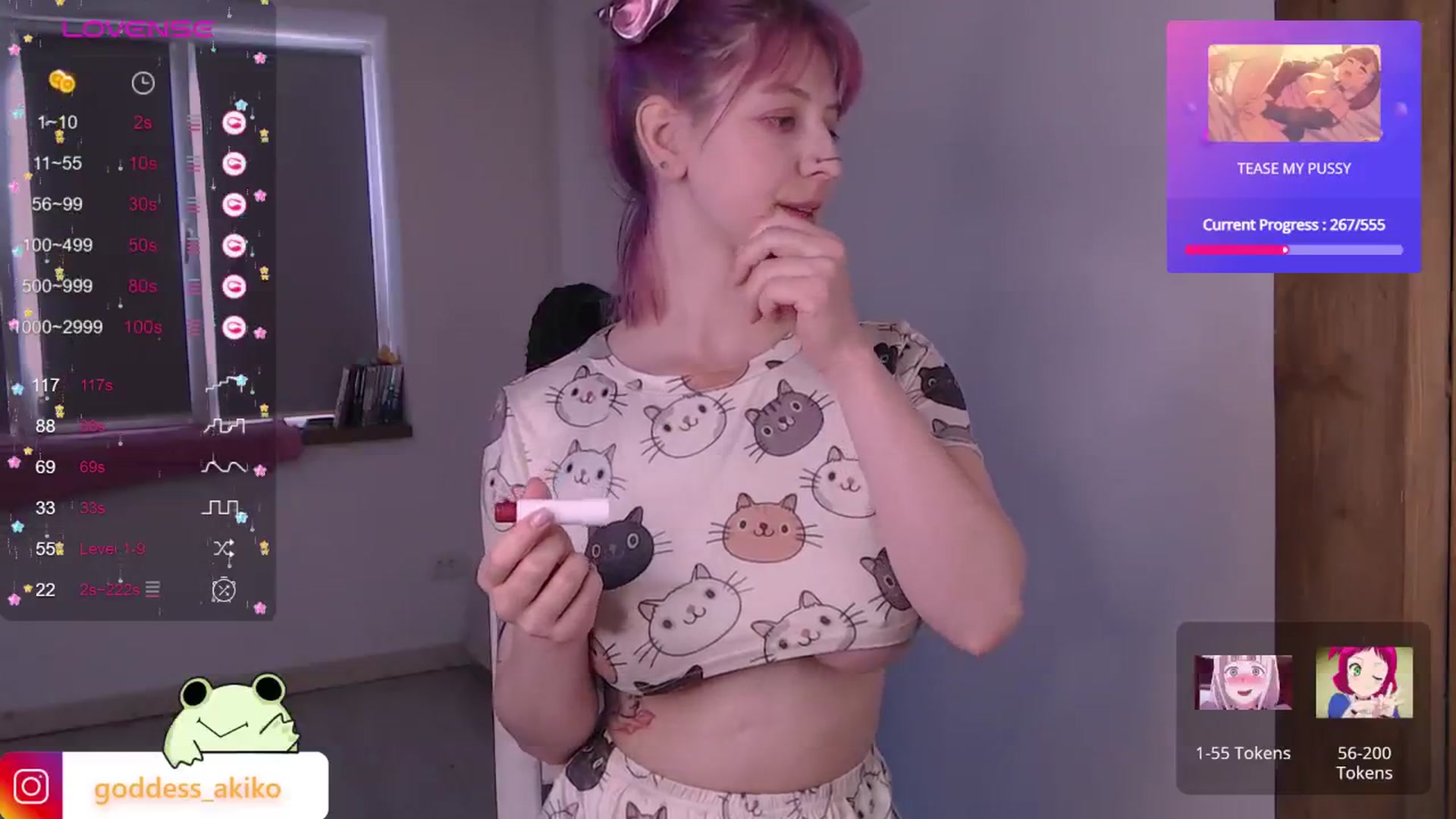 Gallery image thumbnail from AkikoHentai's myfreecams stream on, 05/05/2024, 16:01 image 7 of 20