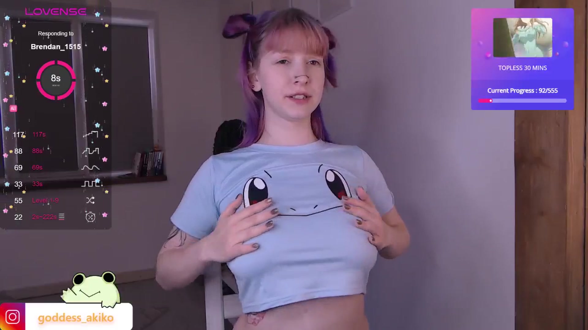 Gallery image thumbnail from AkikoHentai's myfreecams stream on, 05/21/2024, 12:21 image 2 of 20