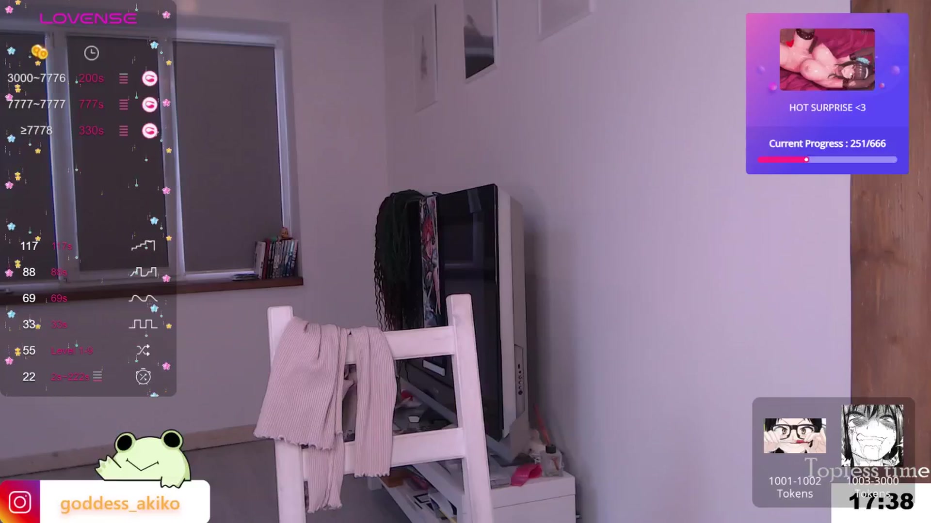 Gallery image thumbnail from AkikoHentai's myfreecams stream on, 06/09/2024, 14:24 image 9 of 20
