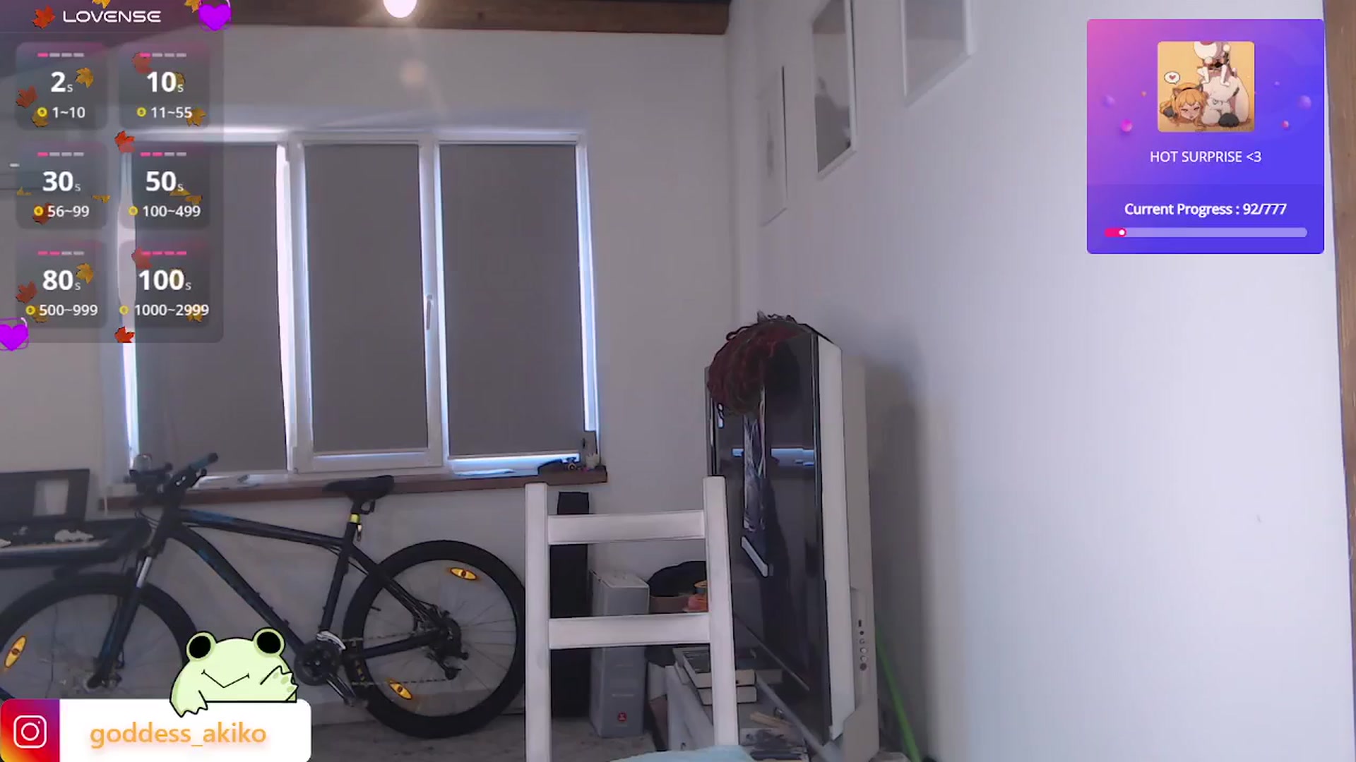 Gallery image thumbnail from AkikoHentai's myfreecams stream on, 11/05/2024, 15:07 image 2 of 20