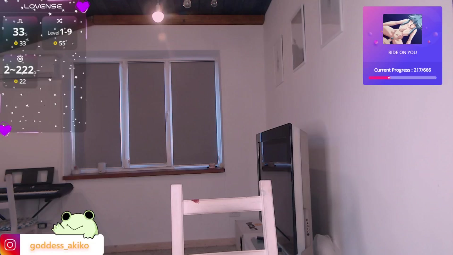 Gallery image thumbnail from AkikoHentai's myfreecams stream on, 01/06/2025, 14:39 image 9 of 20