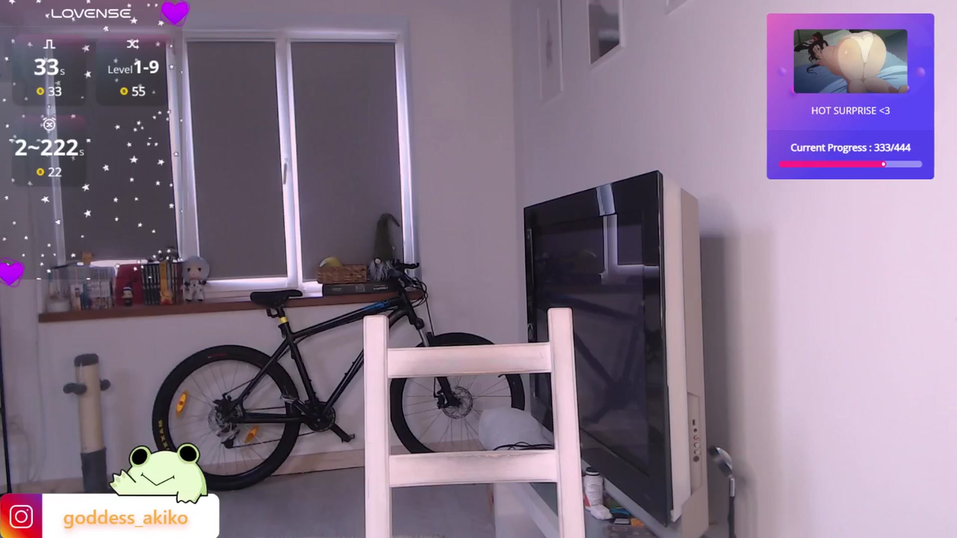 Gallery image thumbnail from AkikoHentai's myfreecams stream on, 02/05/2025, 11:32 image 2 of 20