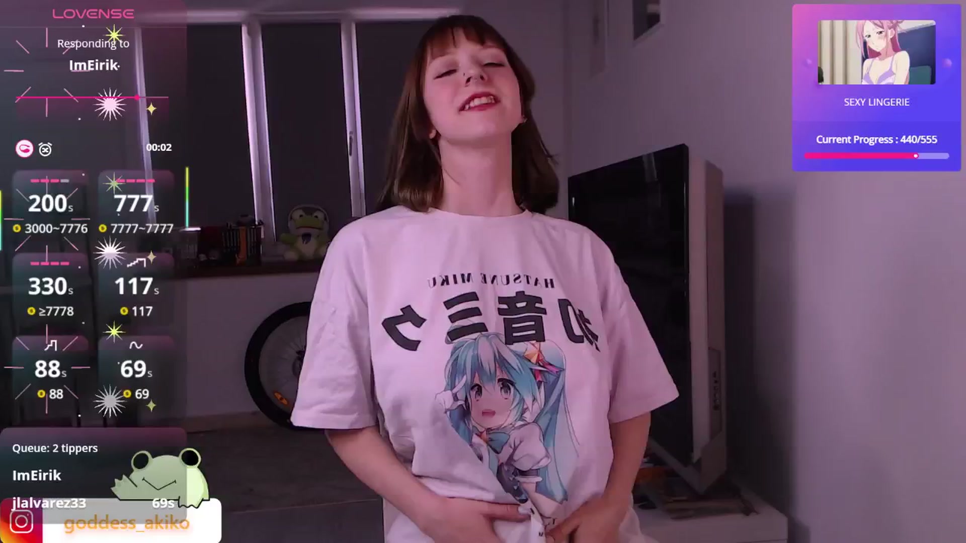 Gallery image thumbnail from AkikoHentai's myfreecams stream on, 03/09/2025, 12:28 image 11 of 20
