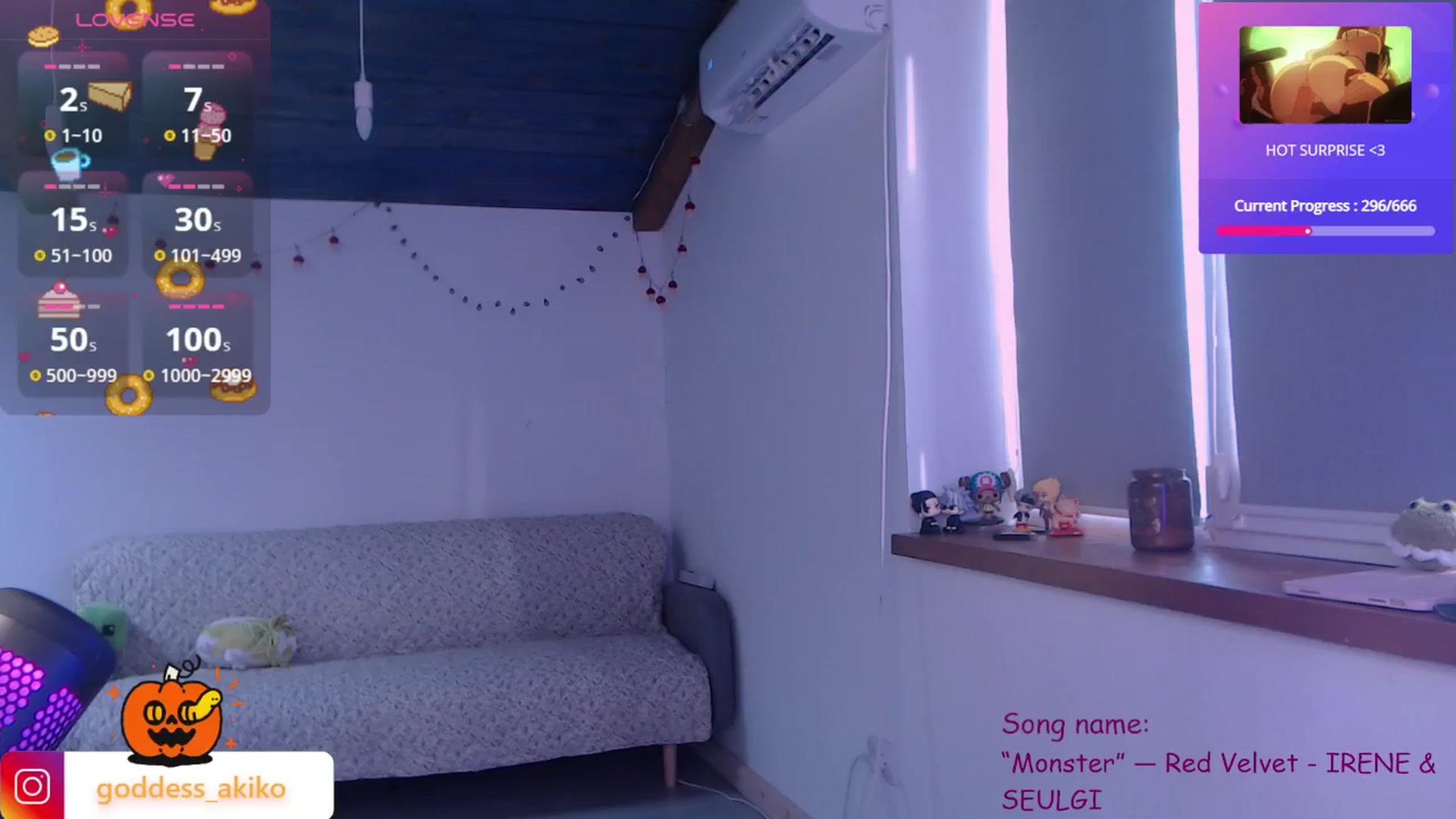 Gallery image thumbnail from AkikoHentai's myfreecams stream on, 11/02/2025, 14:59 image 6 of 20
