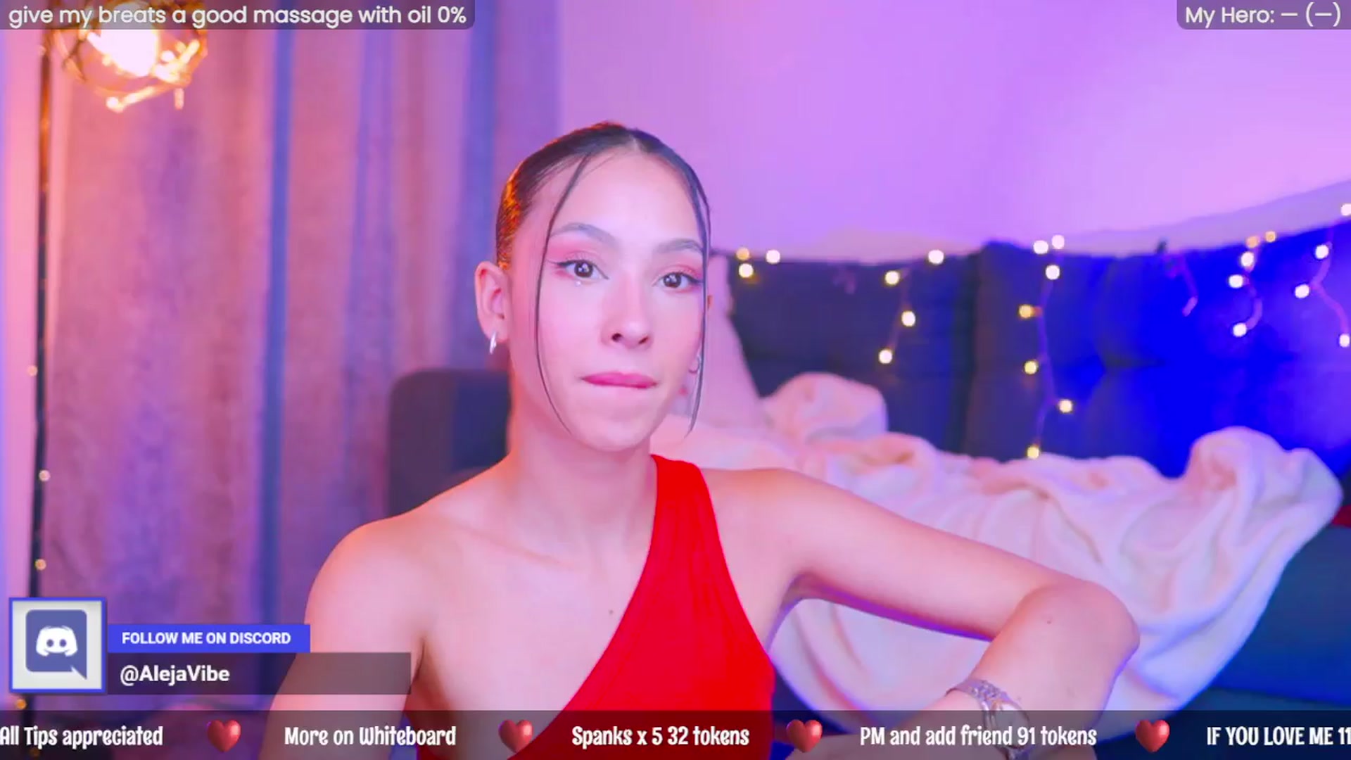 Gallery image thumbnail from AlejaVibe's myfreecams stream on, 04/10/2024, 08:00 image 2 of 20