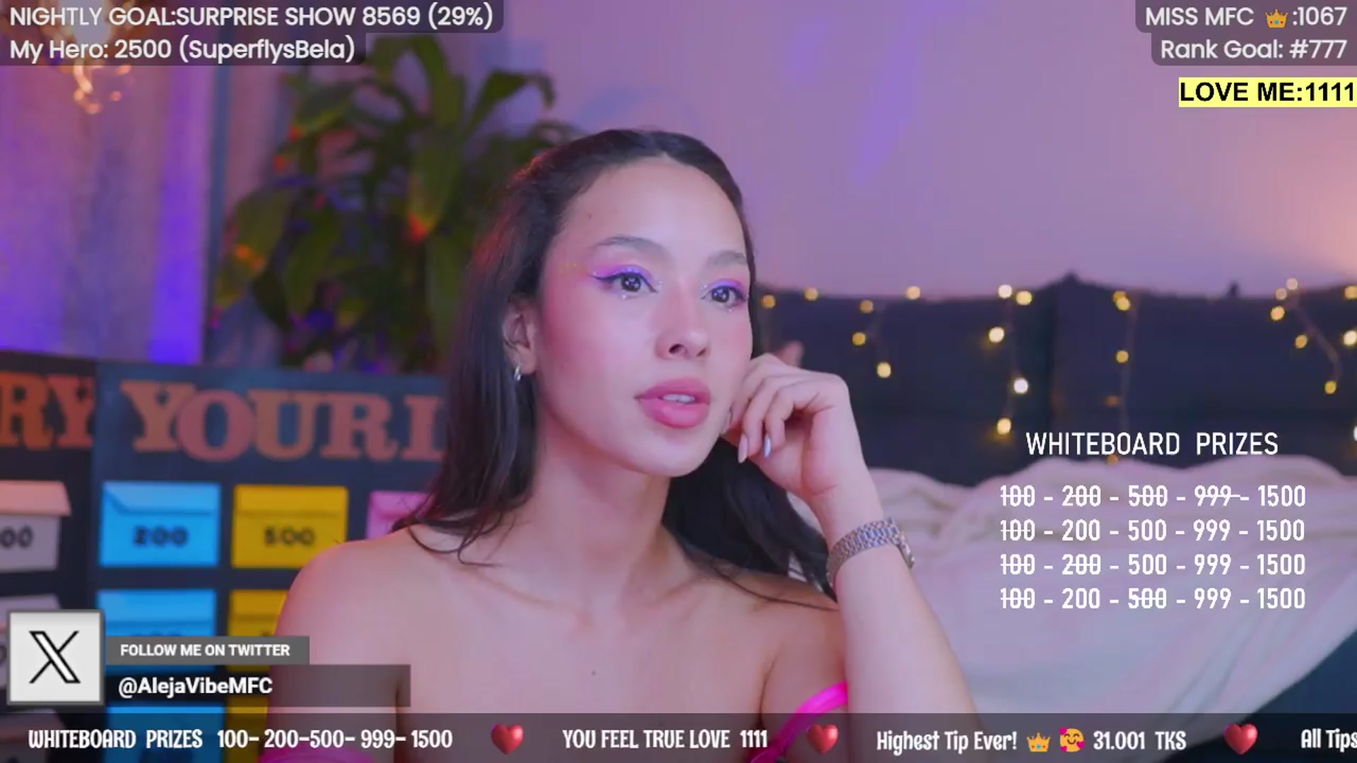 Gallery image thumbnail from AlejaVibe's myfreecams stream on, 04/14/2024, 08:43 image 17 of 20