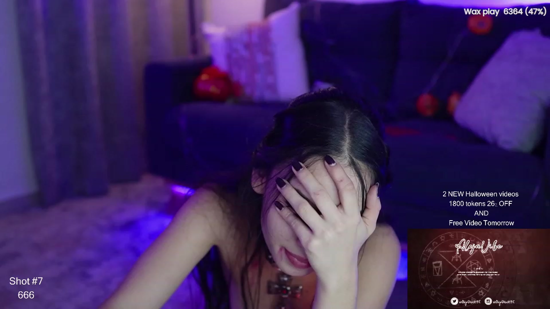Gallery image thumbnail from Alejaween's myfreecams stream on, 10/29/2023, 11:28 image 18 of 20