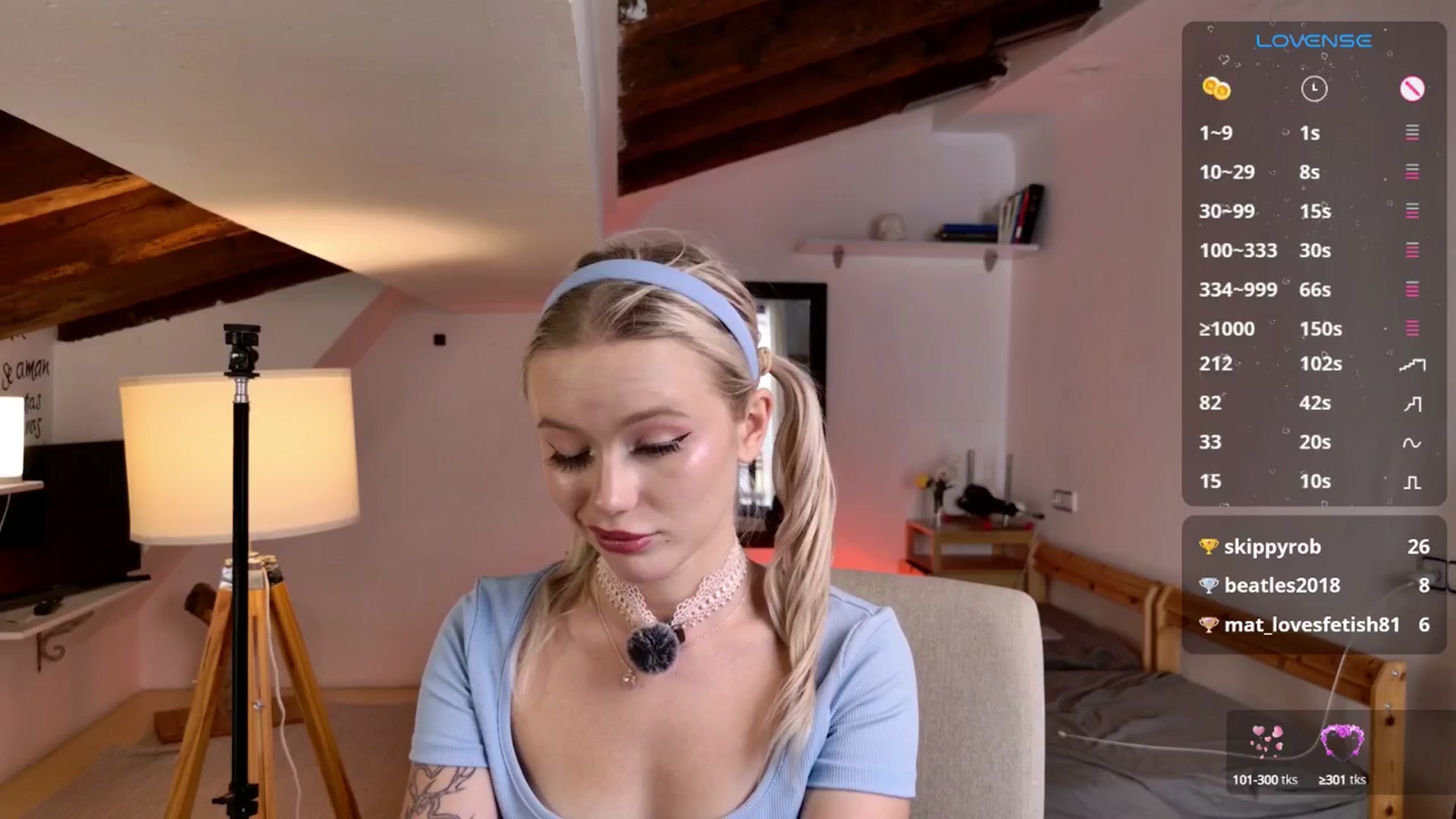 Gallery image thumbnail from AleksaLore's myfreecams stream on, 09/06/2025, 08:07 image 4 of 20