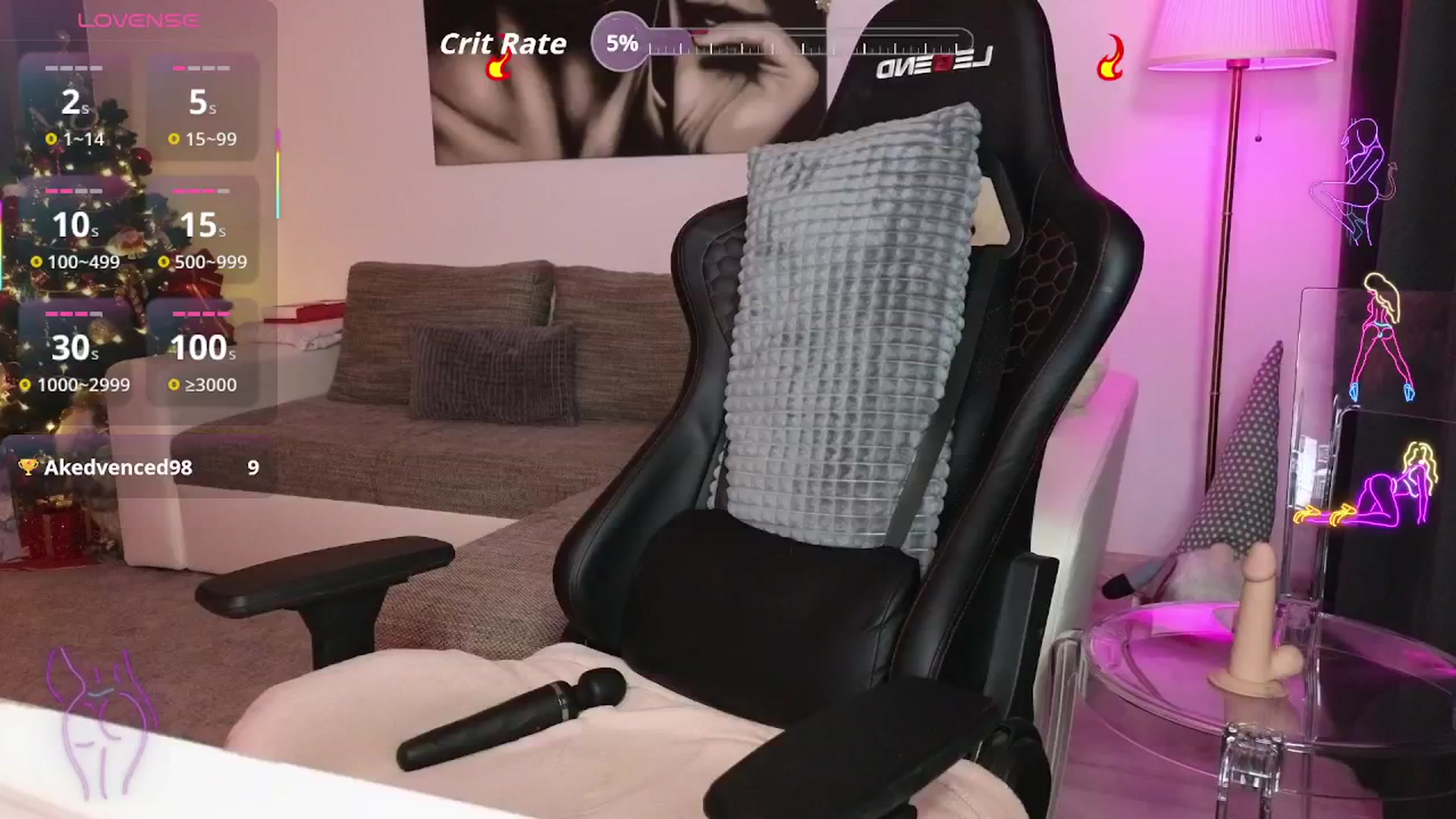 Gallery image thumbnail from AlessiaKate's myfreecams stream on, 12/26/2025, 21:21 image 9 of 20