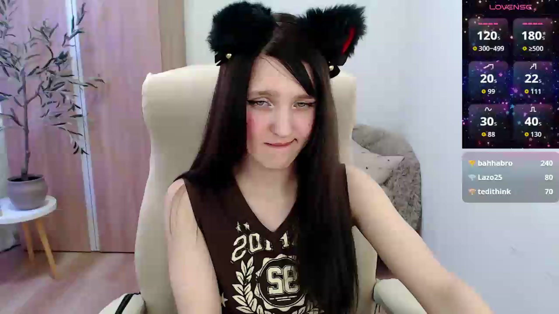 Gallery image thumbnail from AlettaPearl's myfreecams stream on, 06/27/2026, 11:42 image 1 of 20